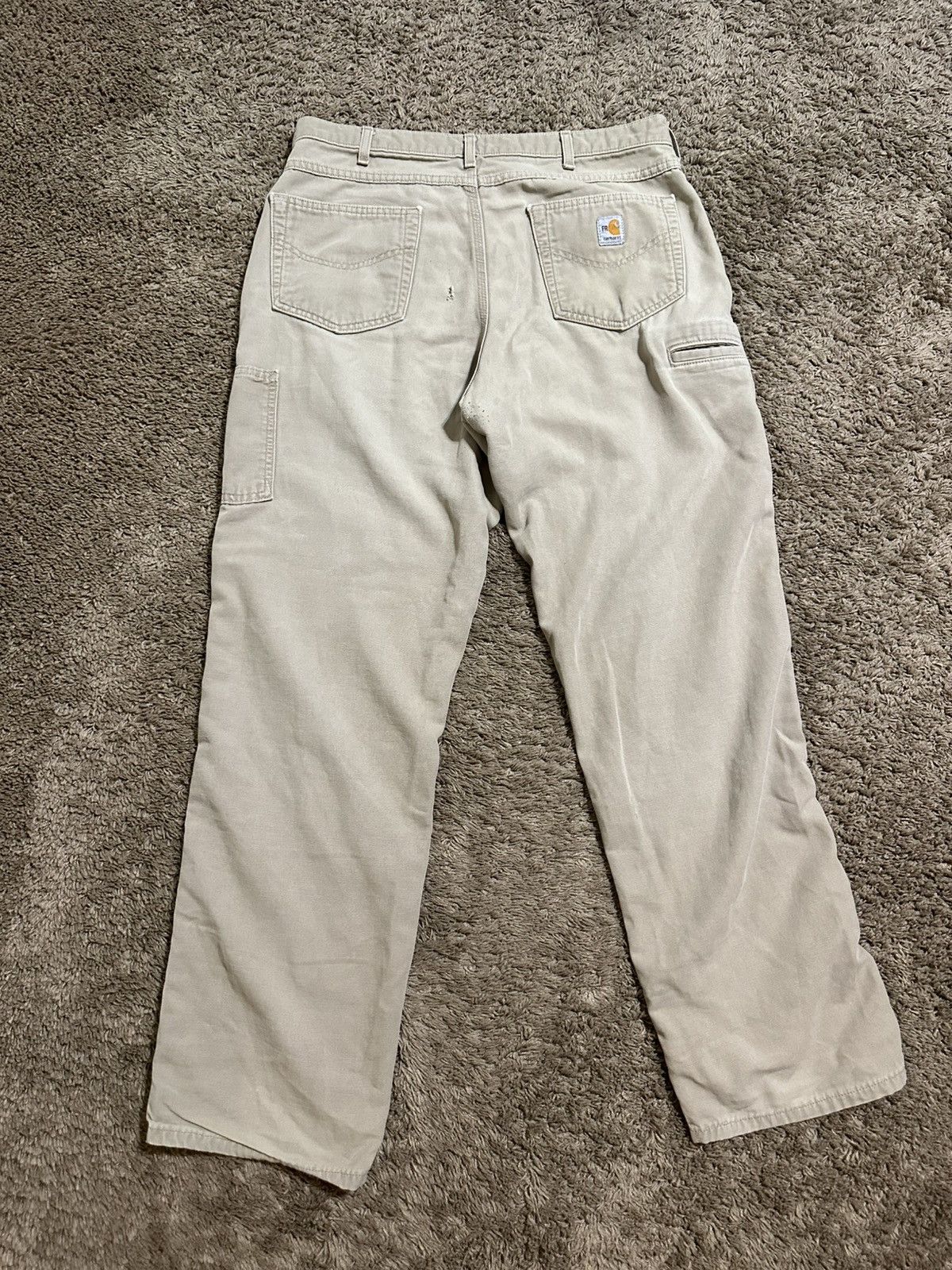 Carhartt Vintage Carhartt FR “triple tan” pants 00s size 36x34 Size US 36 / EU 52 - 1 Thumbnail
