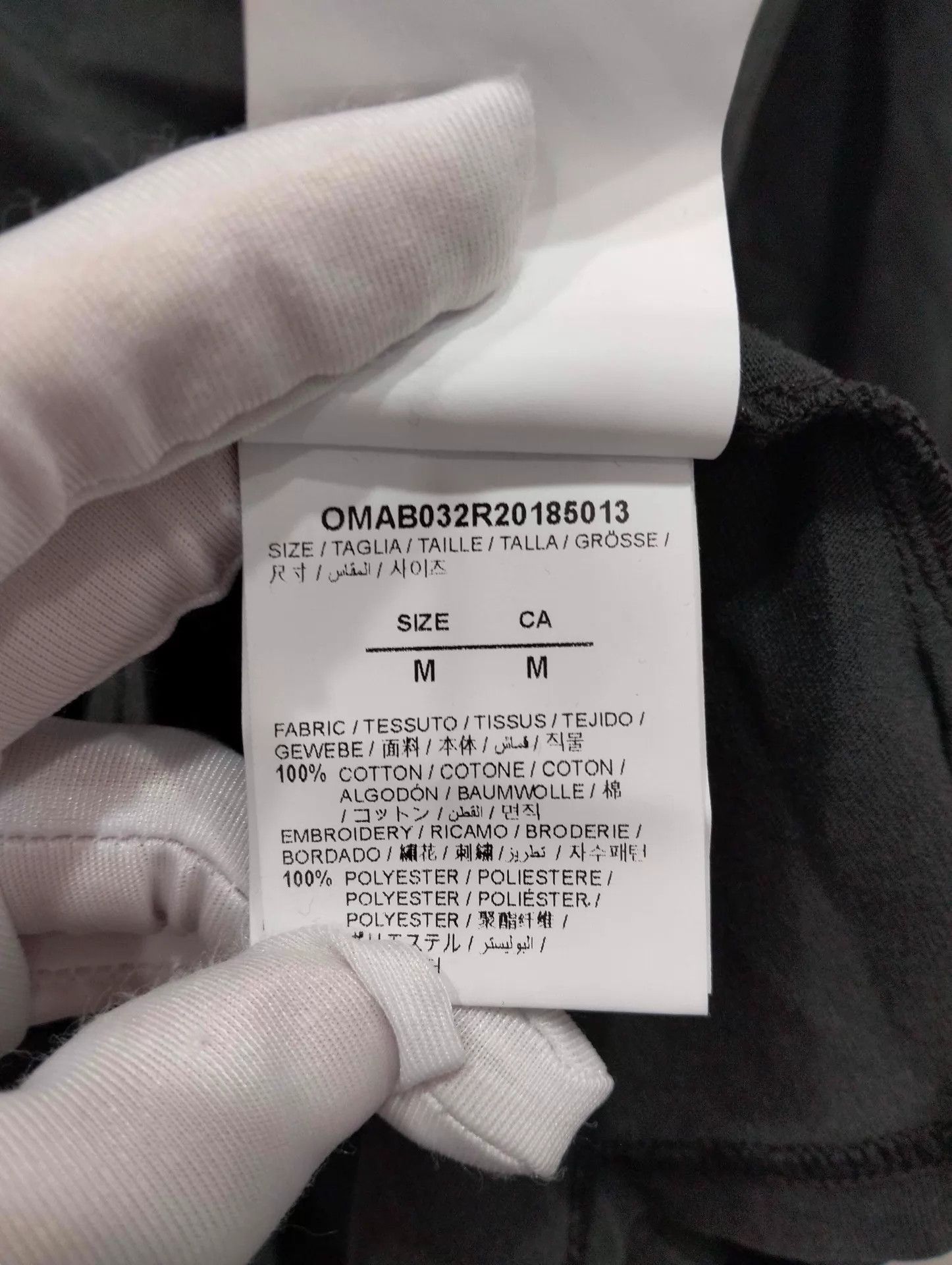 Off-White OFF-WHITE OFF Logo Front/Back Hand Graphic Sweatshirt M Size US M / EU 48-50 / 2 - 4 Thumbnail