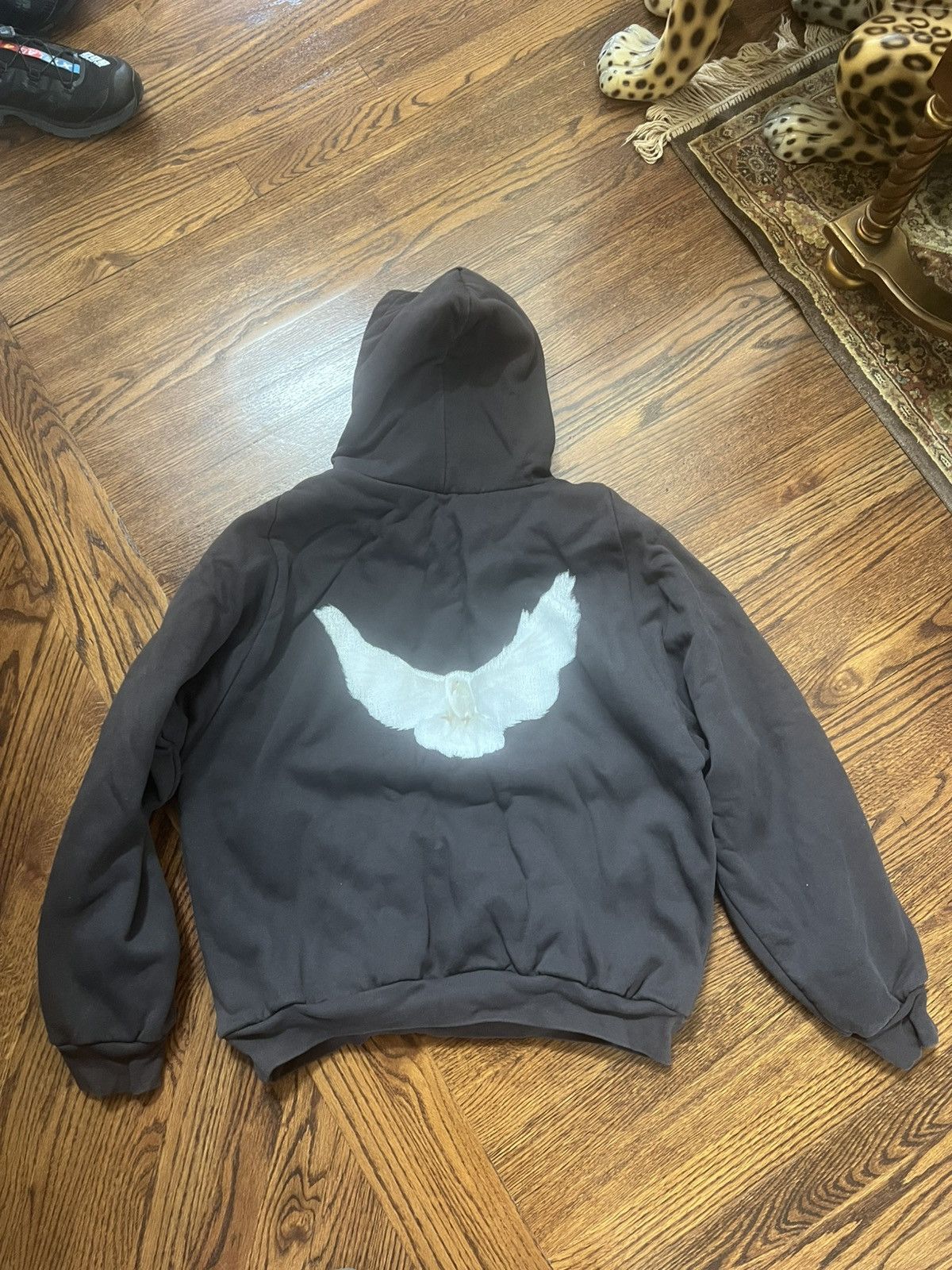 Gap × Yeezy YEEZY GAP Dove Shrunken Hoodie Large Size US L / EU 52-54 / 3 - 3 Thumbnail