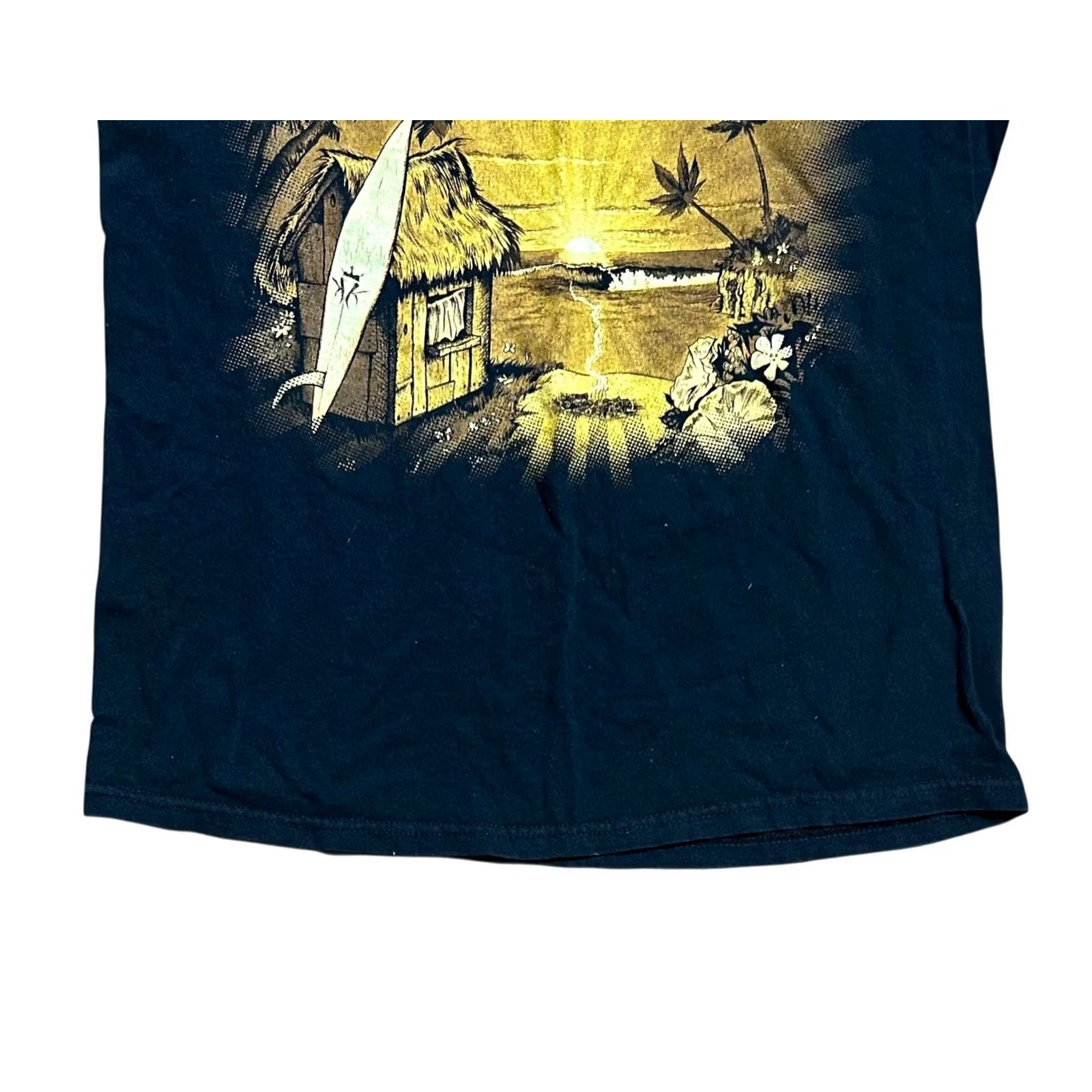Vintage VINTAGE Kottonmouth Kings Sunrise Shack Black T-Shirt Band Mens Medium, Short Sleeve, Crew Neck, Graphic Print Size US M / EU 48-50 / 2 - 4 Thumbnail