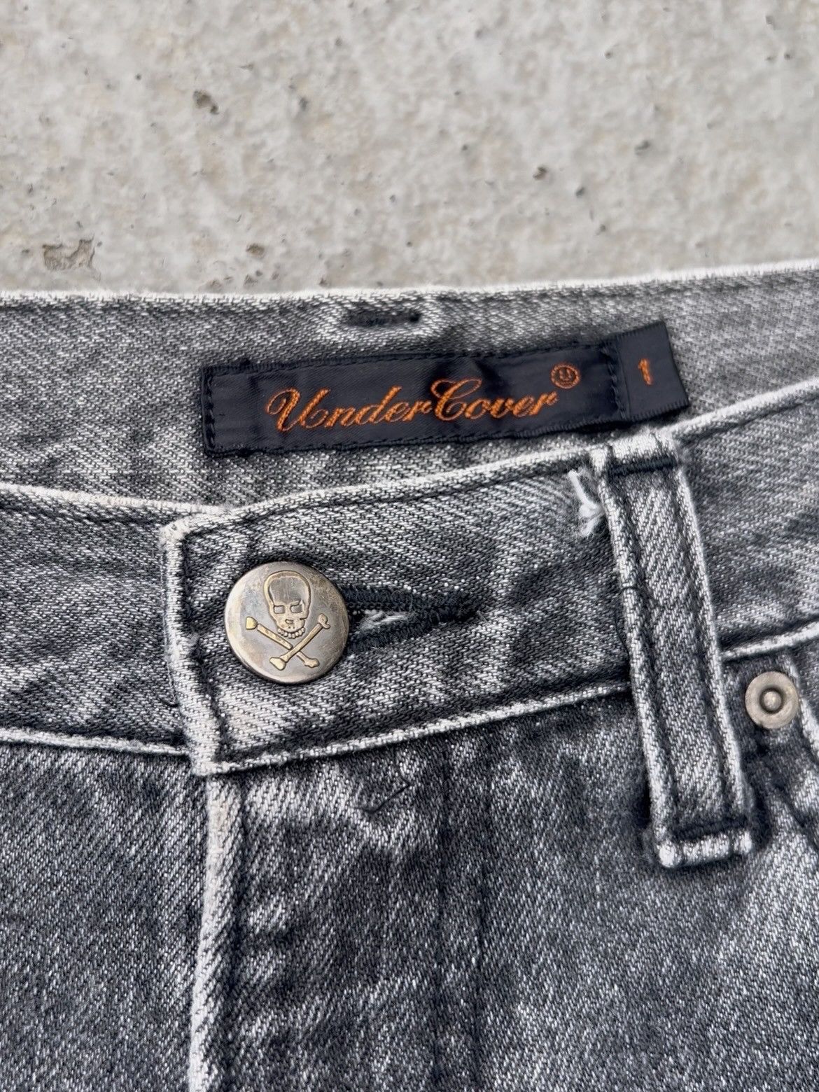 Undercover Undercover AW05 ‘Arts and Crafts’ denim Size US 29 - 6 Thumbnail