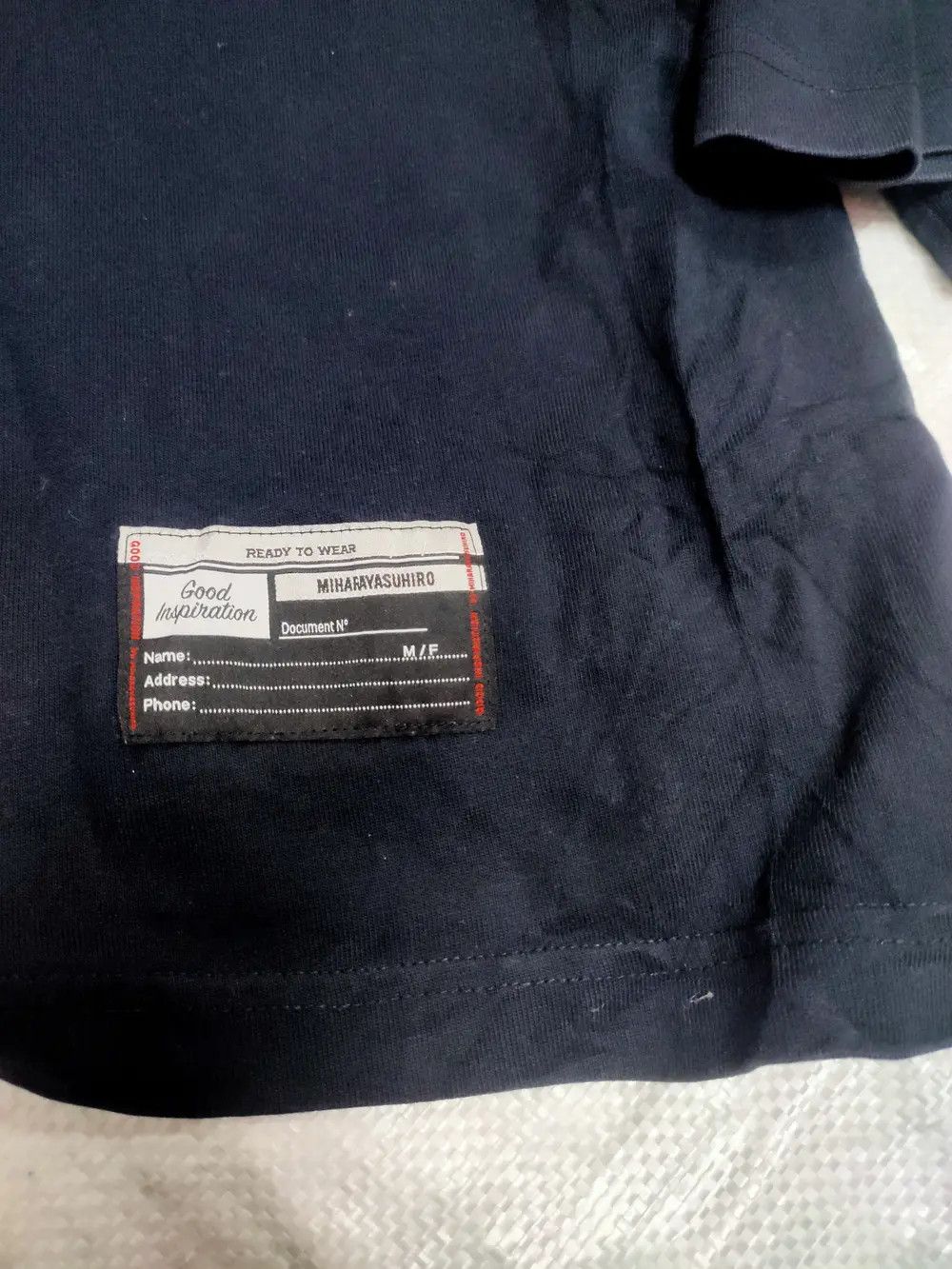 Maison MIHARA YASUHIRO Miharayasuhiro - goods inspiration oversize tshirt Size US L / EU 52-54 / 3 - 5 Thumbnail