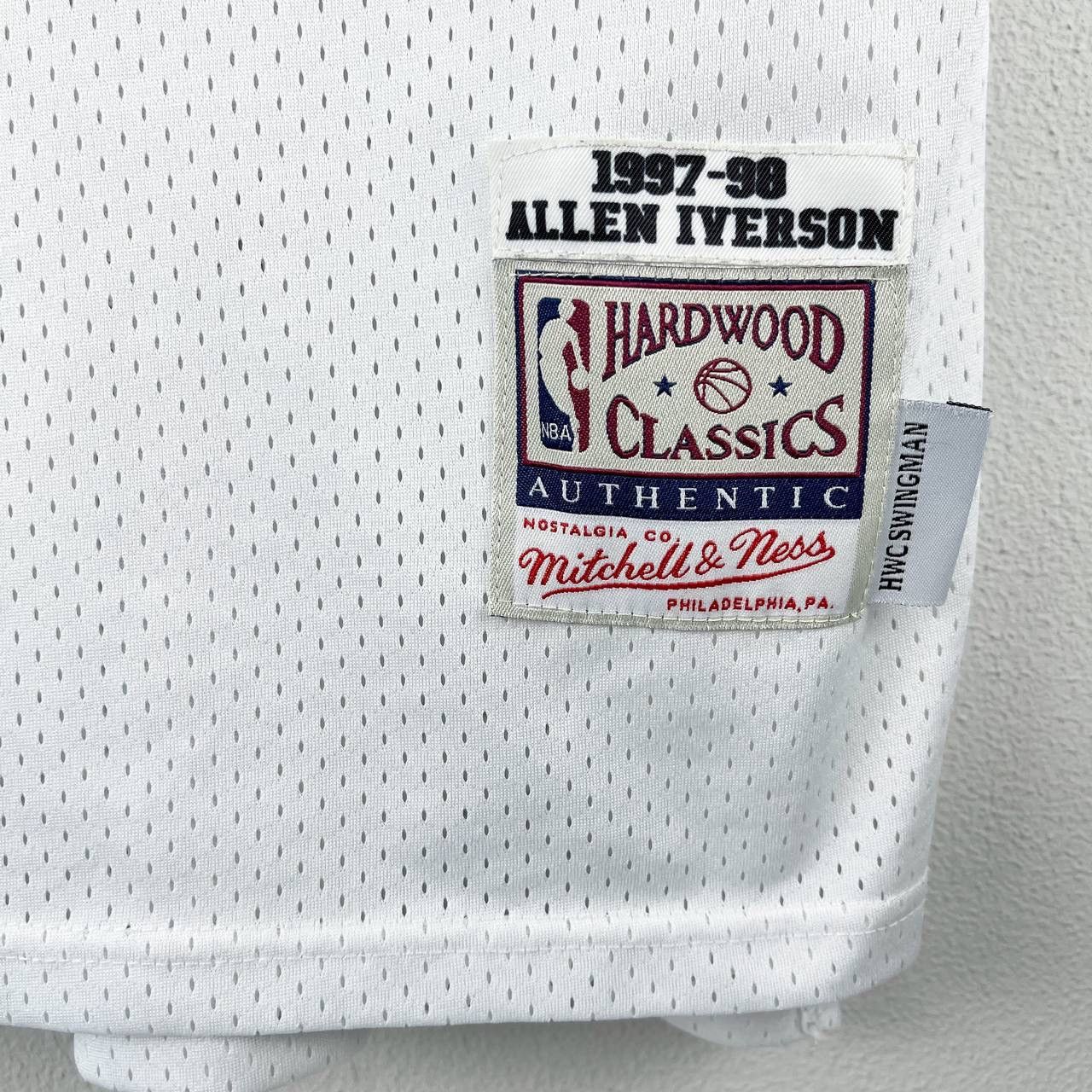 NBA Sixers Iverson Philadelphia Vintage 00s Player Jersey L Size US L / EU 52-54 / 3 - 3 Thumbnail