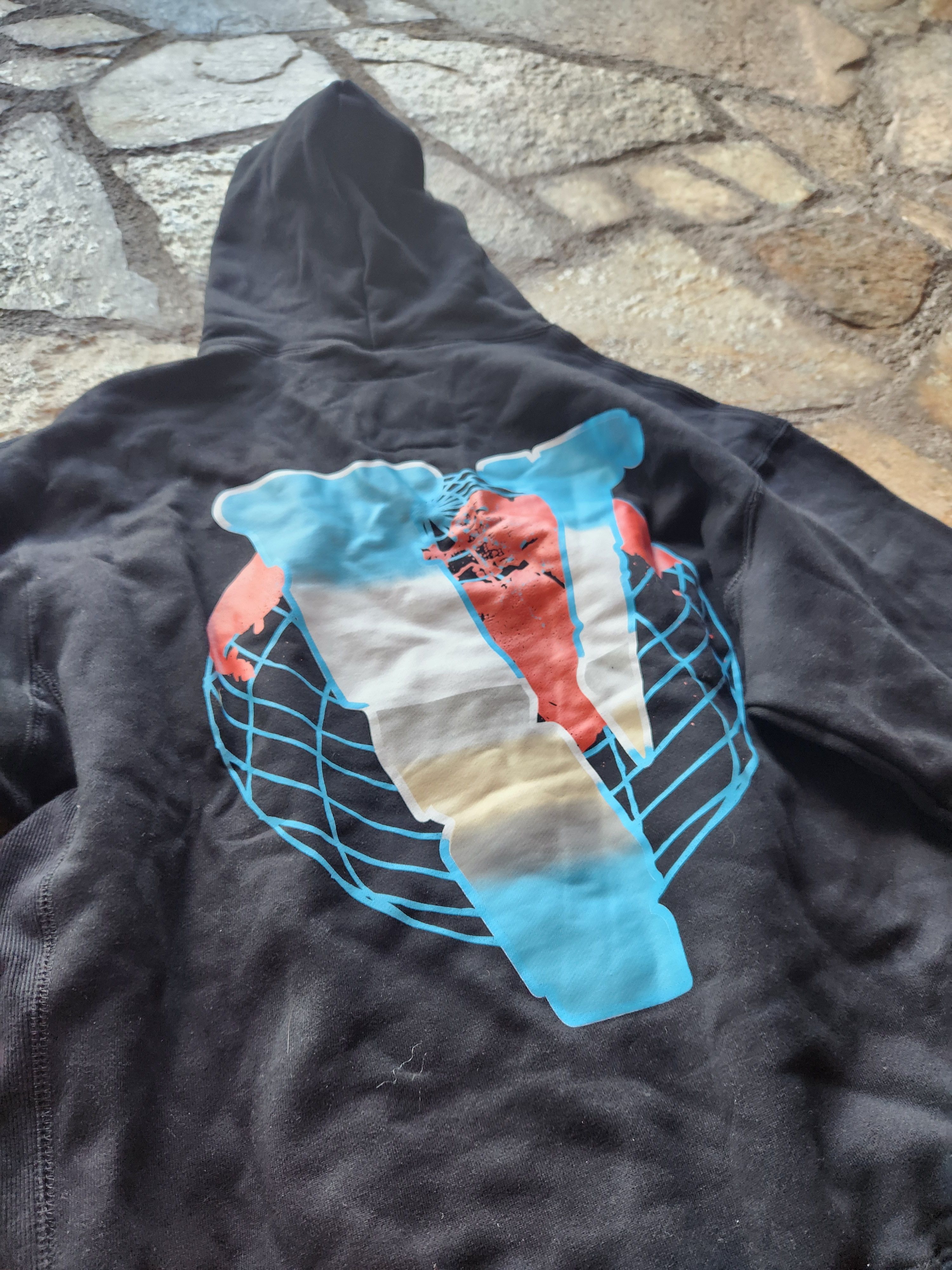 Vlone VLONE x Juice Wrld Chrome VWRLD Hoodie | Grailed