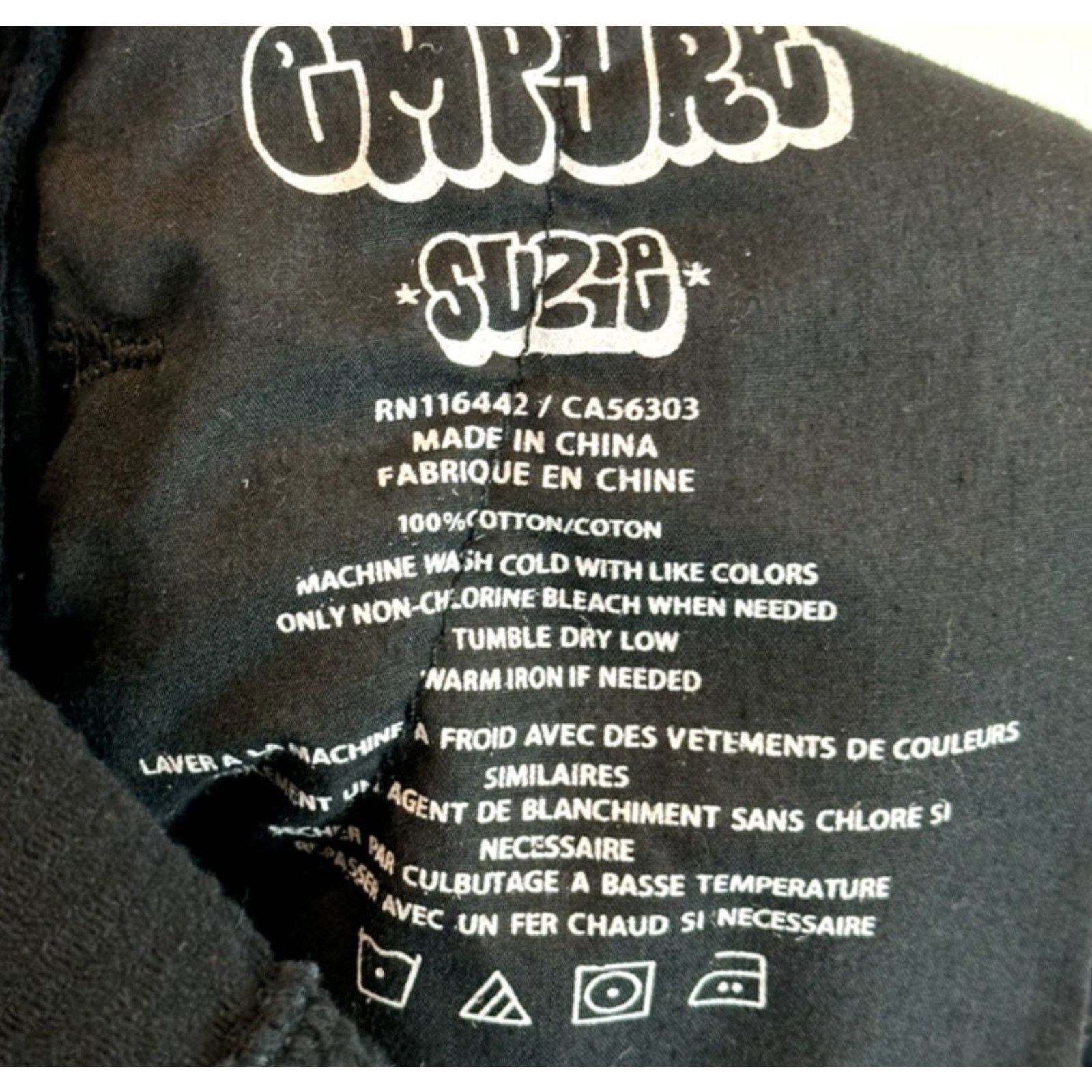 Empyre Empyre Skater Overall Corduroy Black Y2K 90s Grunge Cord XL Size 30" / US 8 / IT 44 - 7 Thumbnail