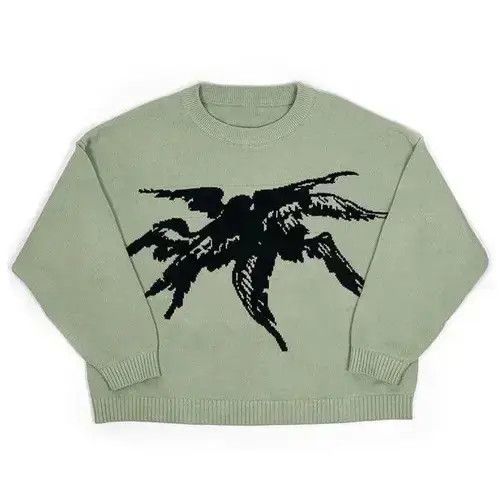 Aran Isles Knitwear Harajuku Sweater Women Gothic Vintage Ripped Size US M / EU 48-50 / 2 - 4 Thumbnail