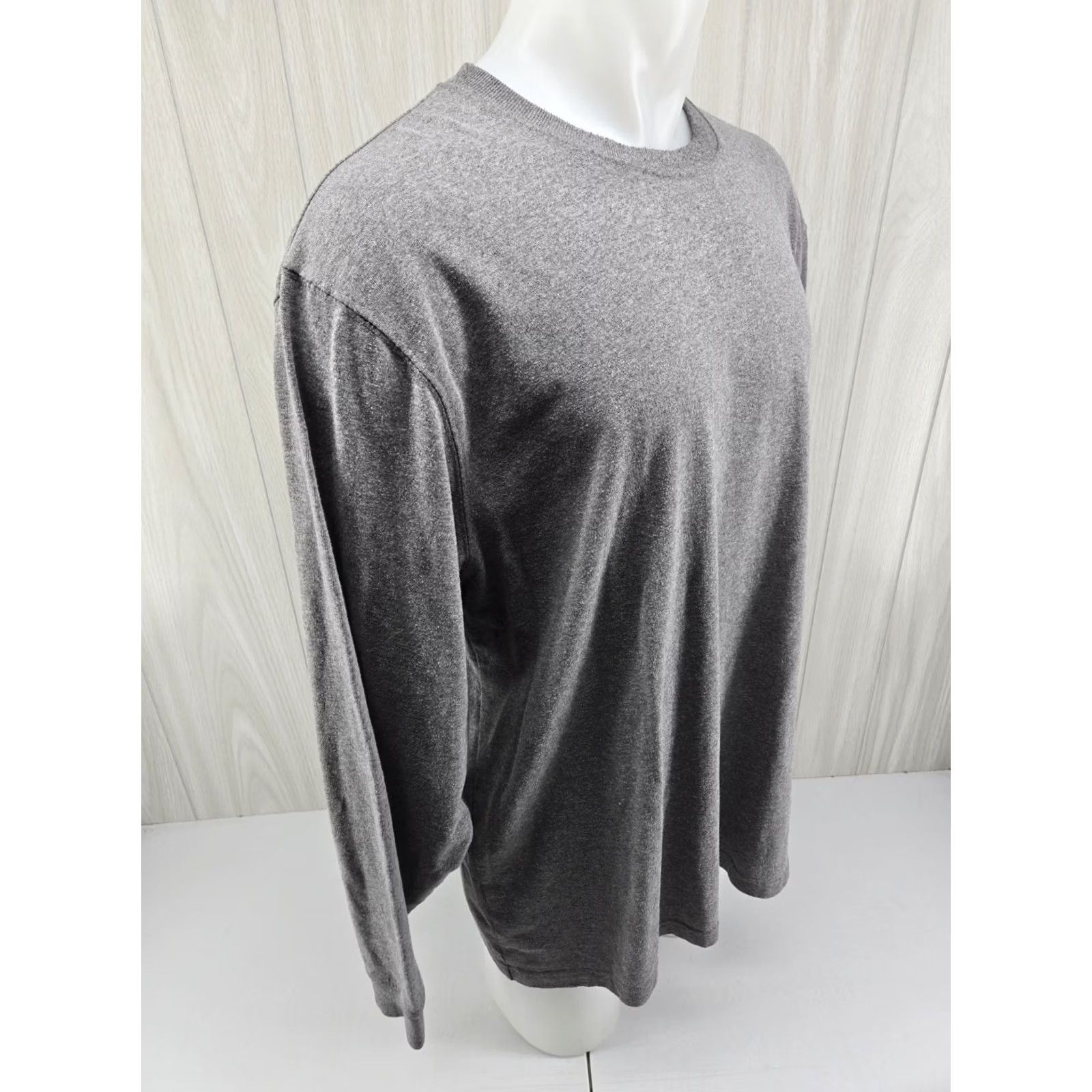 Carhartt VINTAGE Carhartt Long Sleeve T-Shirt Mens Large Original Fit Gray Logo Spellout Size US L / EU 52-54 / 3 - 7 Thumbnail