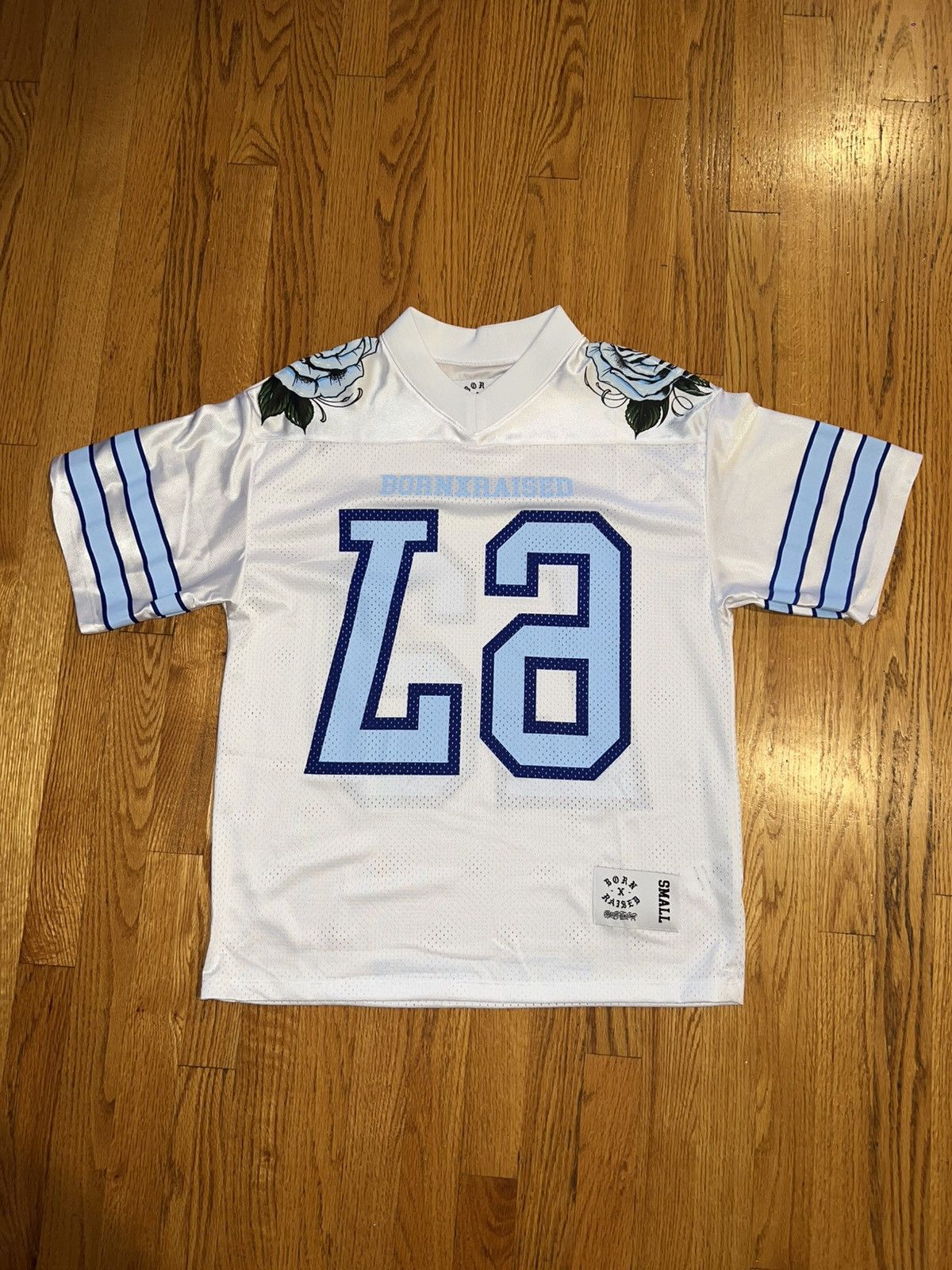 Born X Raised BORN x RAISED / Mister Cartoon FOOTBALL JERSEY Size US S / EU 44-46 / 1 - 1 Thumbnail