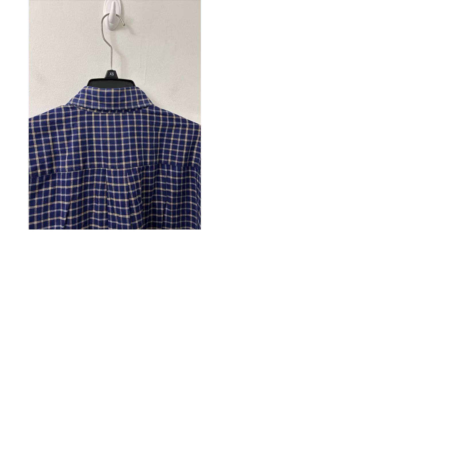 Brooks Brothers Brooks Brothers Sport Shirt Mens Large Blue Tan Plaid Button-Down Long Sleeve Shirt Size US L / EU 52-54 / 3 - 9 Thumbnail