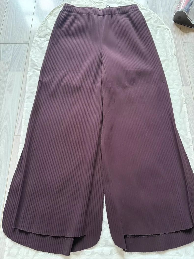Issey Miyake Issey Miyake size:one size Grape purple trousers Size 31" - 1 Thumbnail