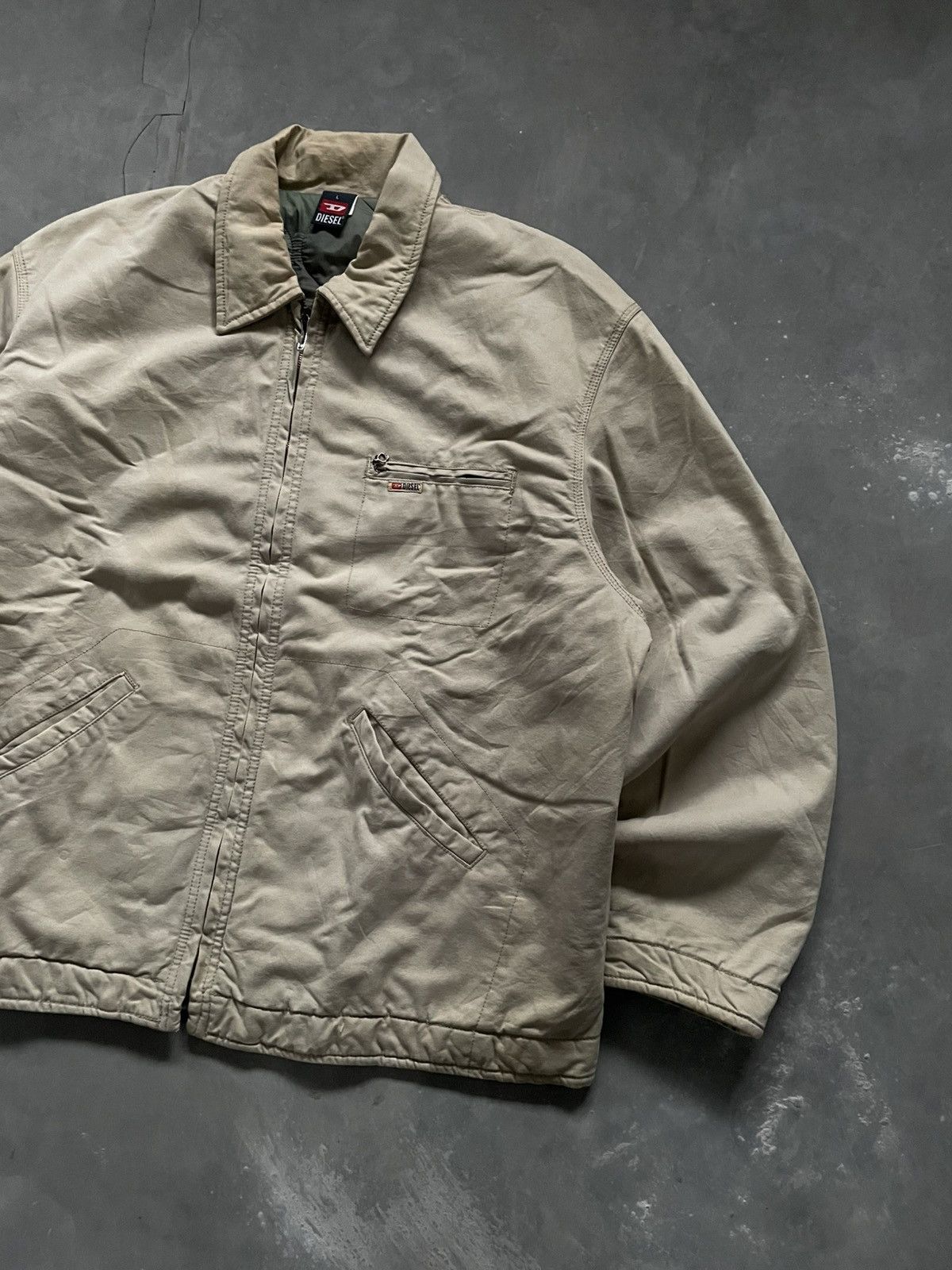 Diesel 1990’s Diesel - Lampo Zips Made in Italy Detroit Jacket Size US XL / EU 56 / 4 - 3 Thumbnail