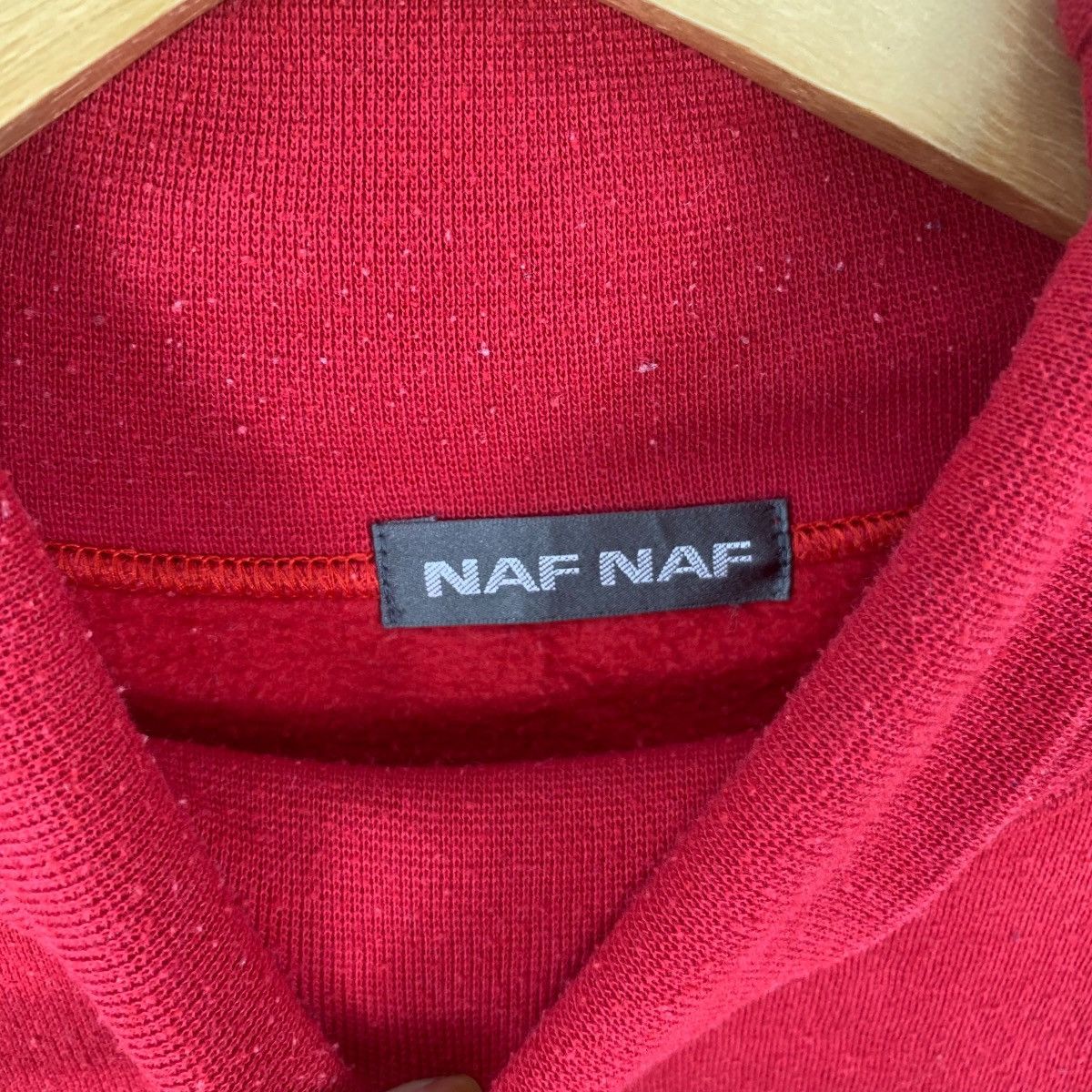Vintage Vintage 1993 NAF NAF CLUB Embroidered Logo Sweatshirt Size XXL / US 16-18 / IT 52-54 - 8 Thumbnail