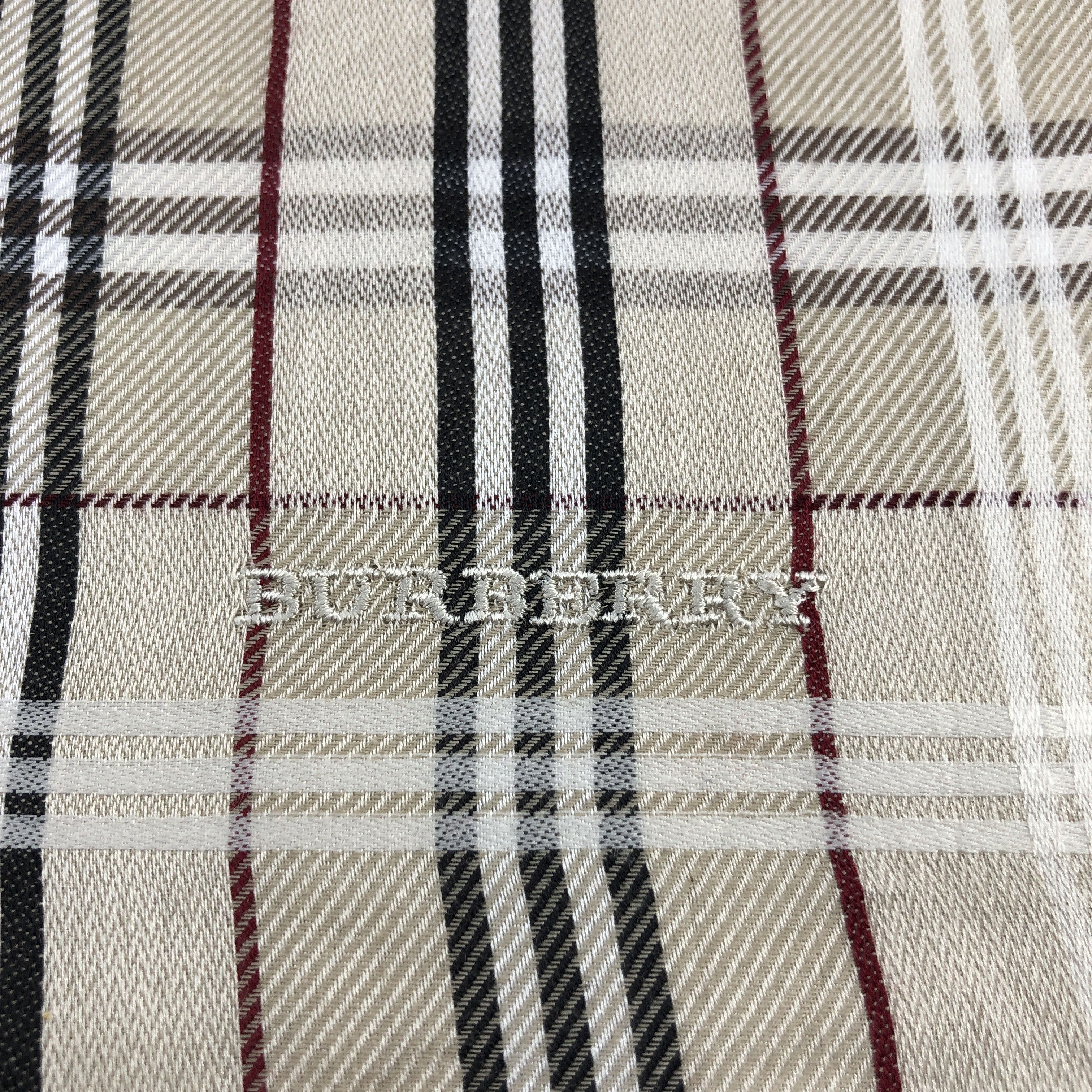 Burberry Burberry Nova Check Handkerchief Neckerchief Bandana H2984 Size ONE SIZE - 3 Thumbnail