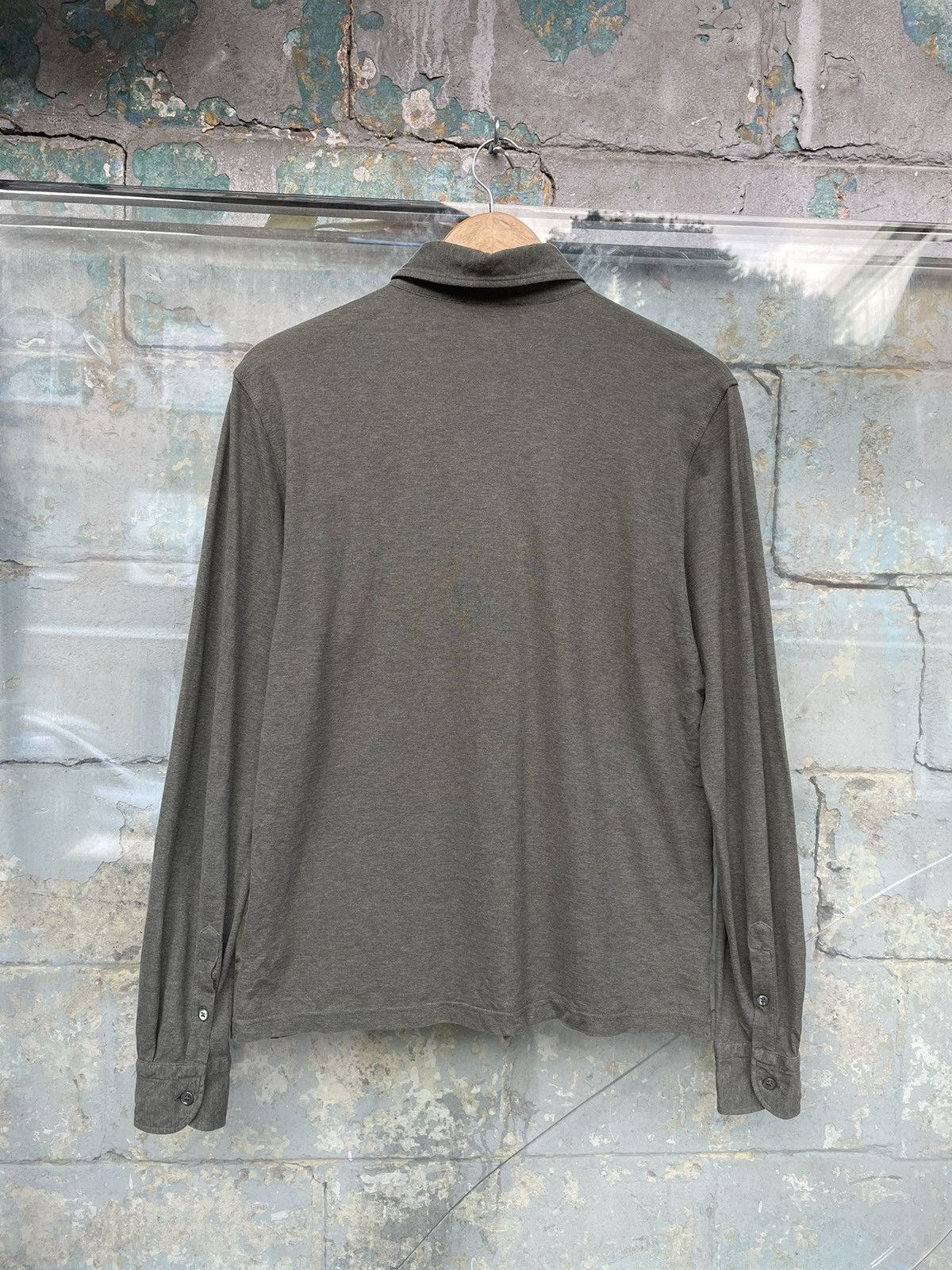 Gran Sasso Gran Sasso Gray Japanese Long Sleeve Size US M / EU 48-50 / 2 - 5 Thumbnail