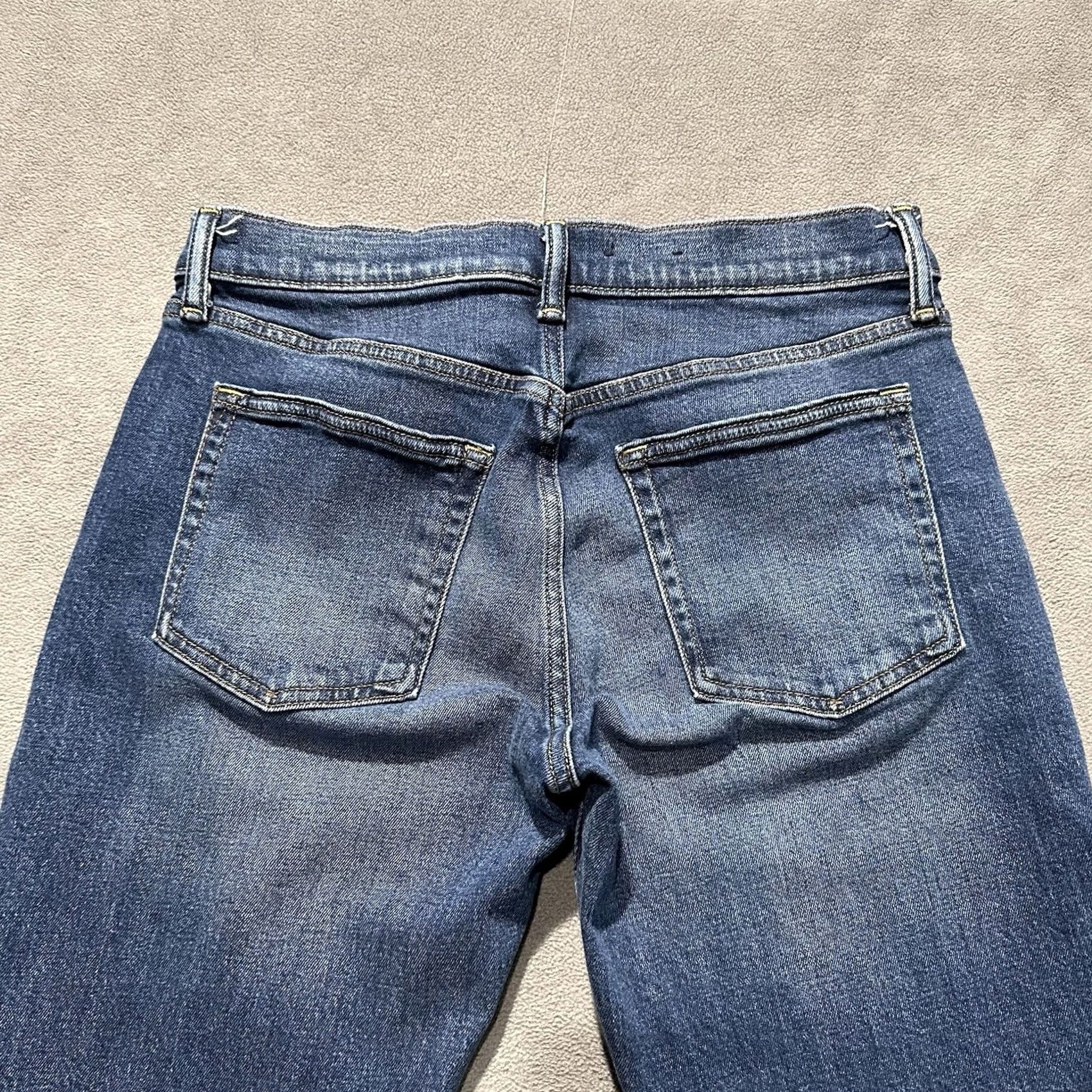 Gap GAP Jeans Mens 31x32 Slim Fit Soft Flex Stretch Blue Denim Medium Wash GUC Size US 31 - 4 Thumbnail