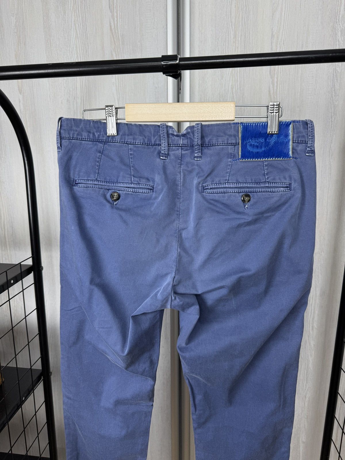 Jacob Cohen Jacob Cohen handmade blue faded made in Italy pants Size US 33 - 10 Thumbnail