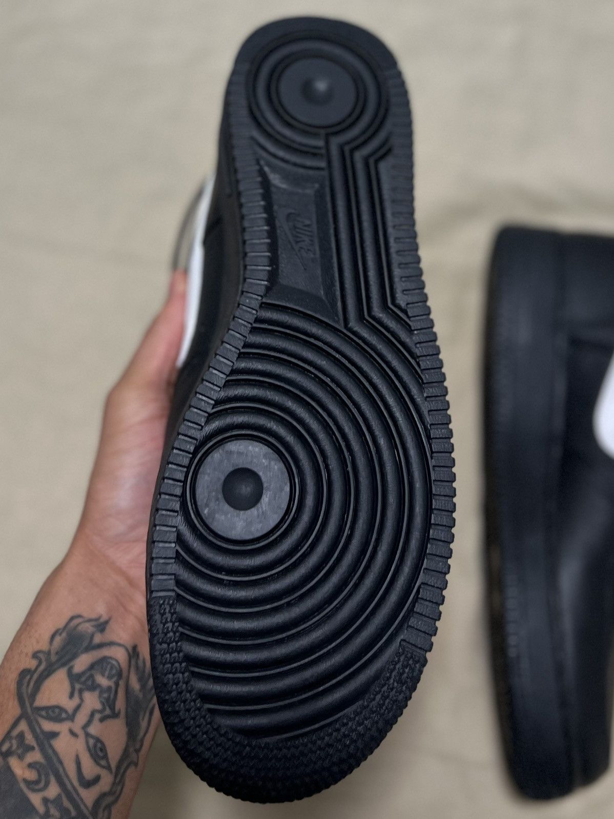 1017 ALYX 9SM 1017 ALYX 9SM x Air Force 1 High 'Black White' Size US 11.5 / EU 44-45 - 13 Thumbnail