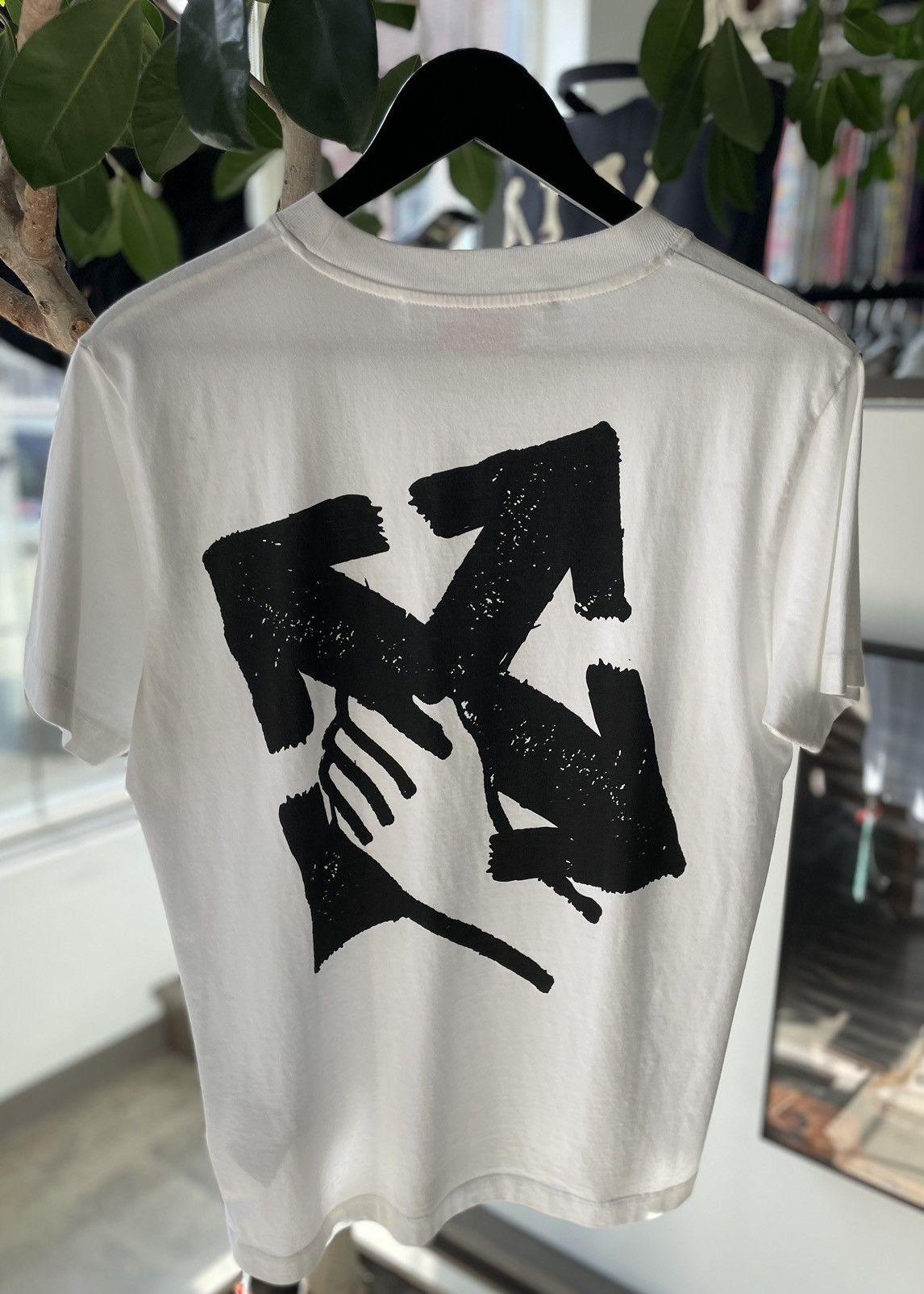 Off-White OFF-WHITE Hand Arrow Tee Size US L / EU 52-54 / 3 - 2 Thumbnail