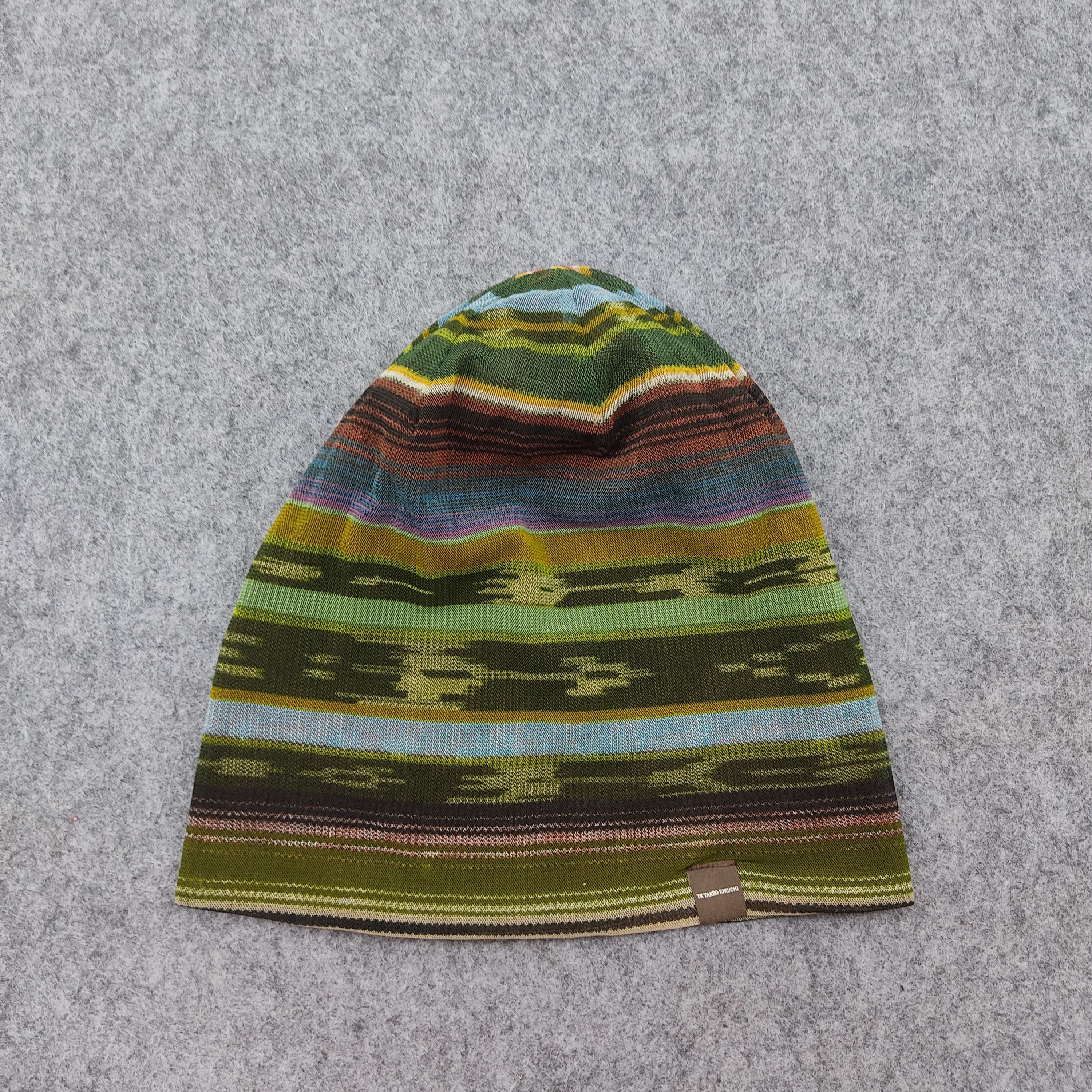 Japanese Brand × Takeo Kikuchi × Vintage Japanese Brand Takeo Kikuchi Navajo Beanie/Snow Hat/Snow Cap Size ONE SIZE - 1 Thumbnail
