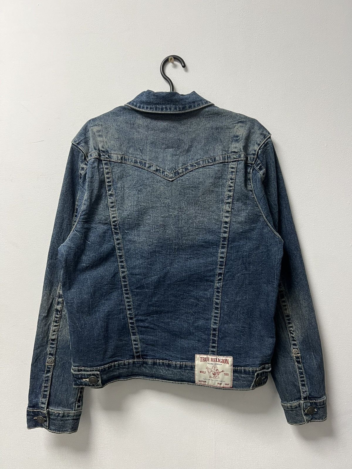 True Religion Vintage True Religion Jean Jacket Chief Keef Size US S / EU 44-46 / 1 - 12 Thumbnail