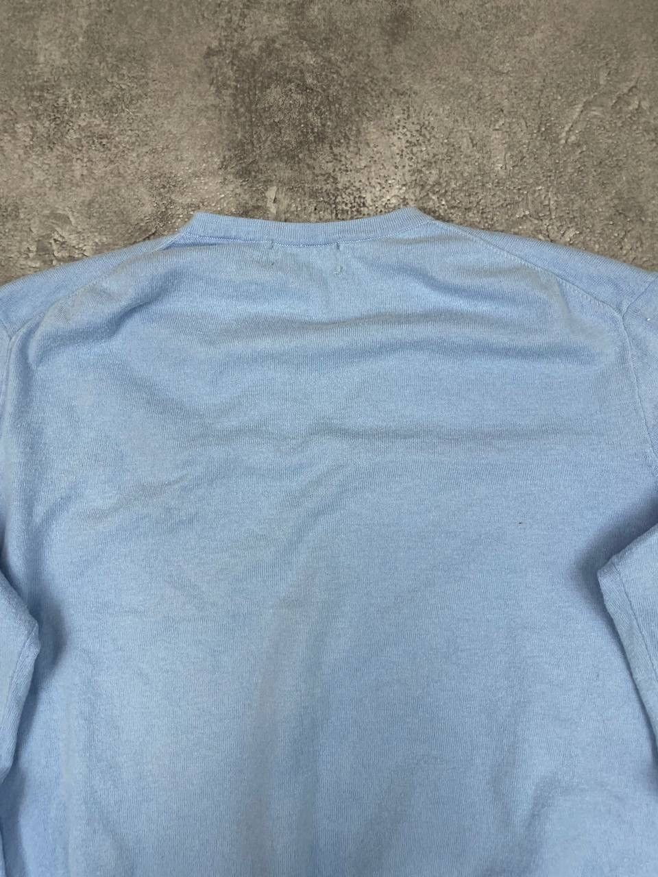 Polo Ralph Lauren Polo Ralph Lauren Men Knit Sweater V-Neck Light Blue Size S Size US S / EU 44-46 / 1 - 9 Thumbnail