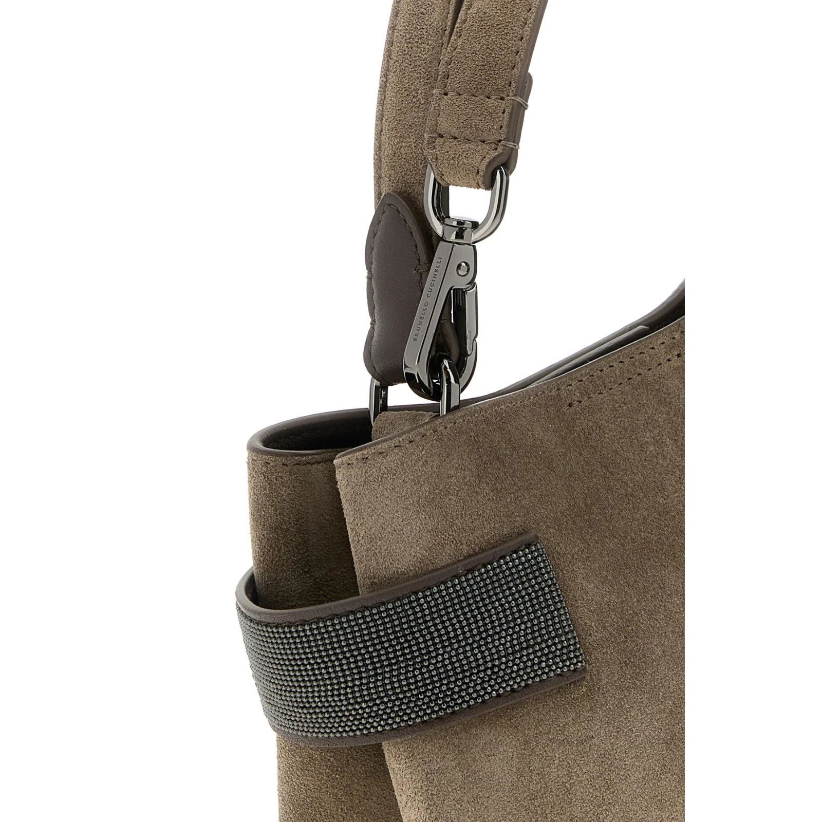 Brunello Cucinelli BRUNELLO CUCINELLI Brown Top Handle Bag New Size ONE SIZE - 4 Thumbnail