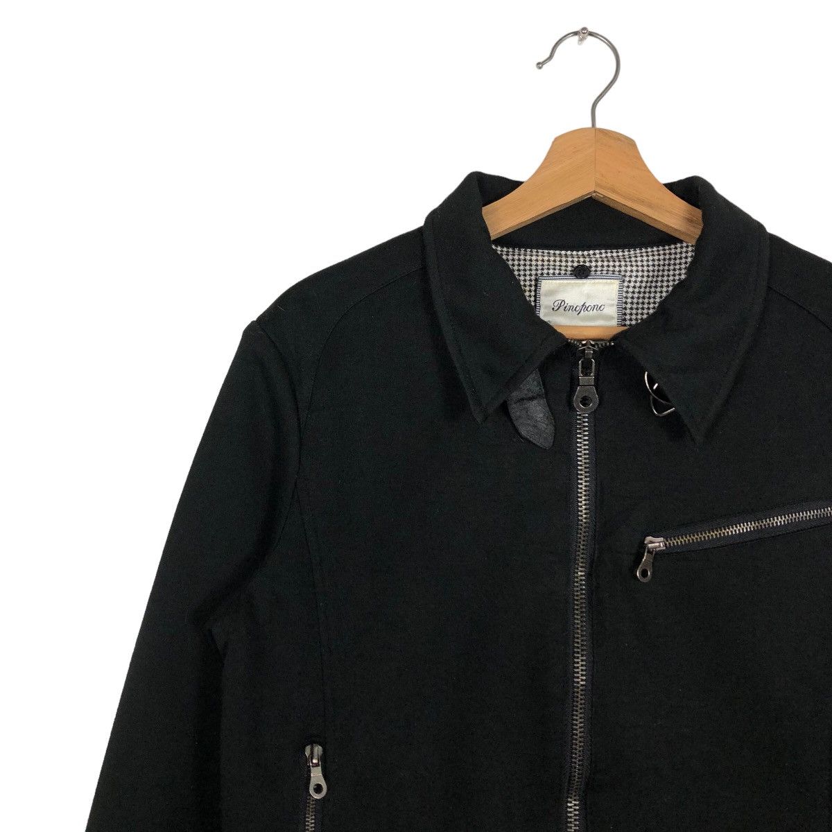 Japanese Brand 🔥Parachute Biker Jacket Double Breast Pincponc Japan Size US L / EU 52-54 / 3 - 7 Thumbnail