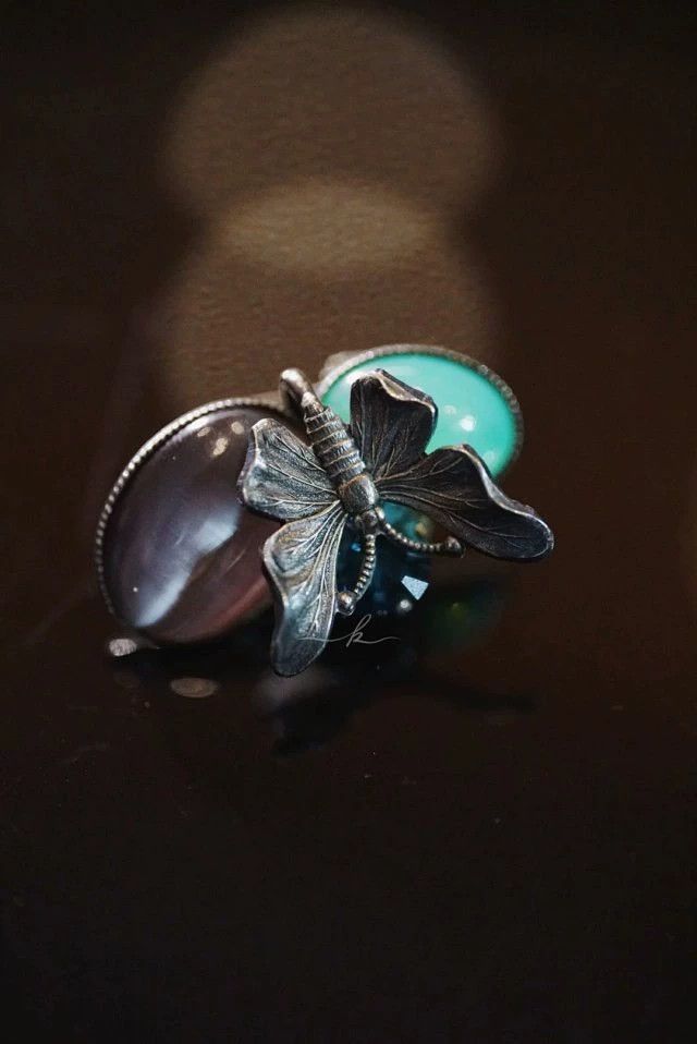 Other Philippe Ferrandis Jaeger Vintage Cat Butterfly Clip-On Size ONE SIZE - 5 Thumbnail