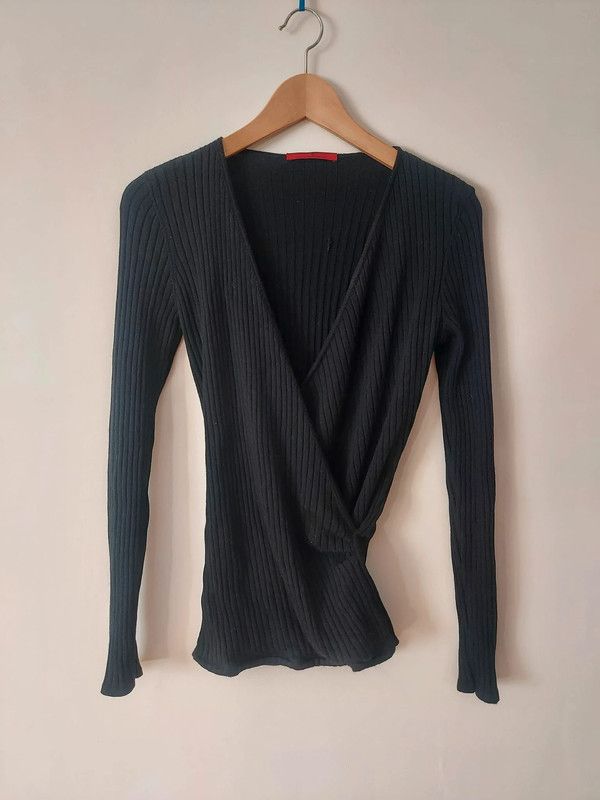 Carolina Herrera Carolina Herrera vintage wrap style jumper L Size L / US 10 / IT 46 - 4 Thumbnail