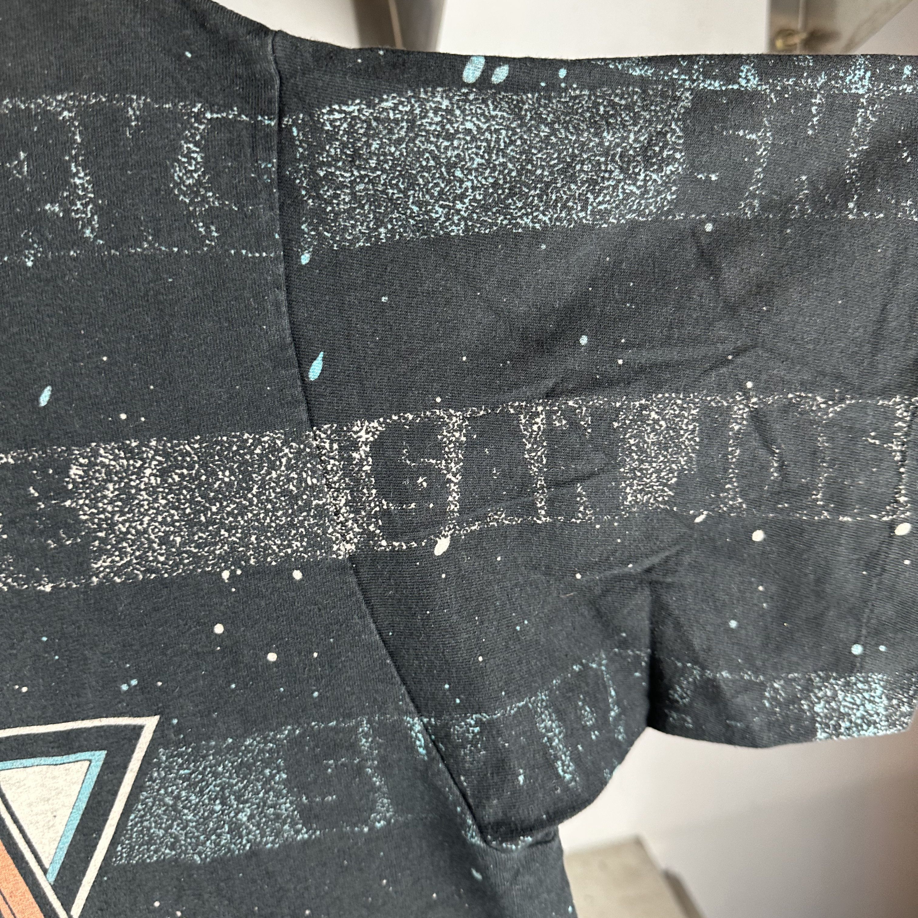 Vintage ​Vintage 90s San Jose Sharks All Over Print NHL AOP T-shirt Size US XL / EU 56 / 4 - 7 Thumbnail