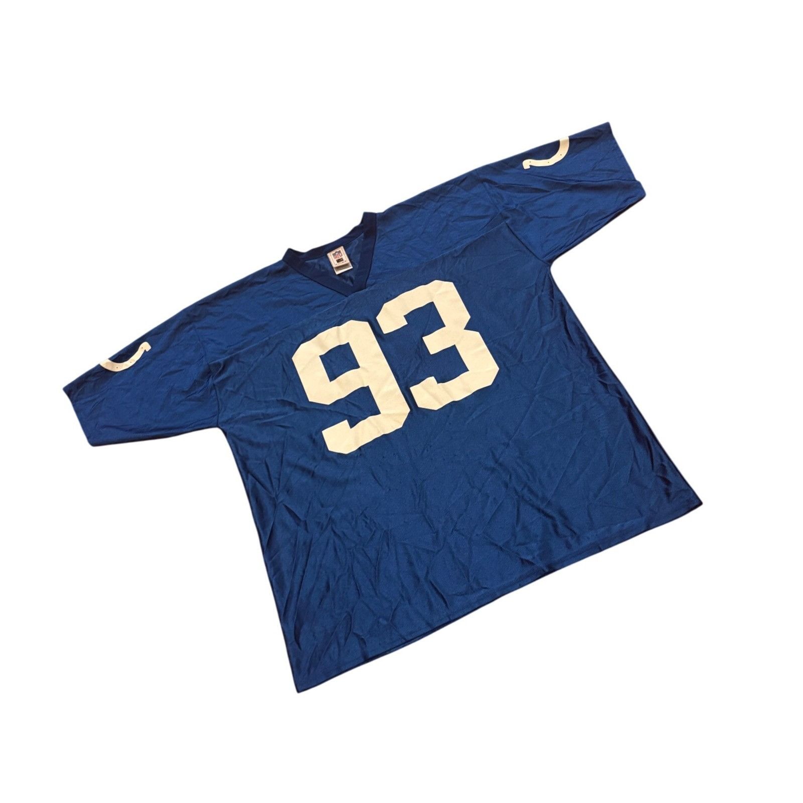 NFL Indianapolis Colts Dwight Freeney #93 NFL Jersey Blue Men's Size US XL / EU 56 / 4 - 3 Thumbnail