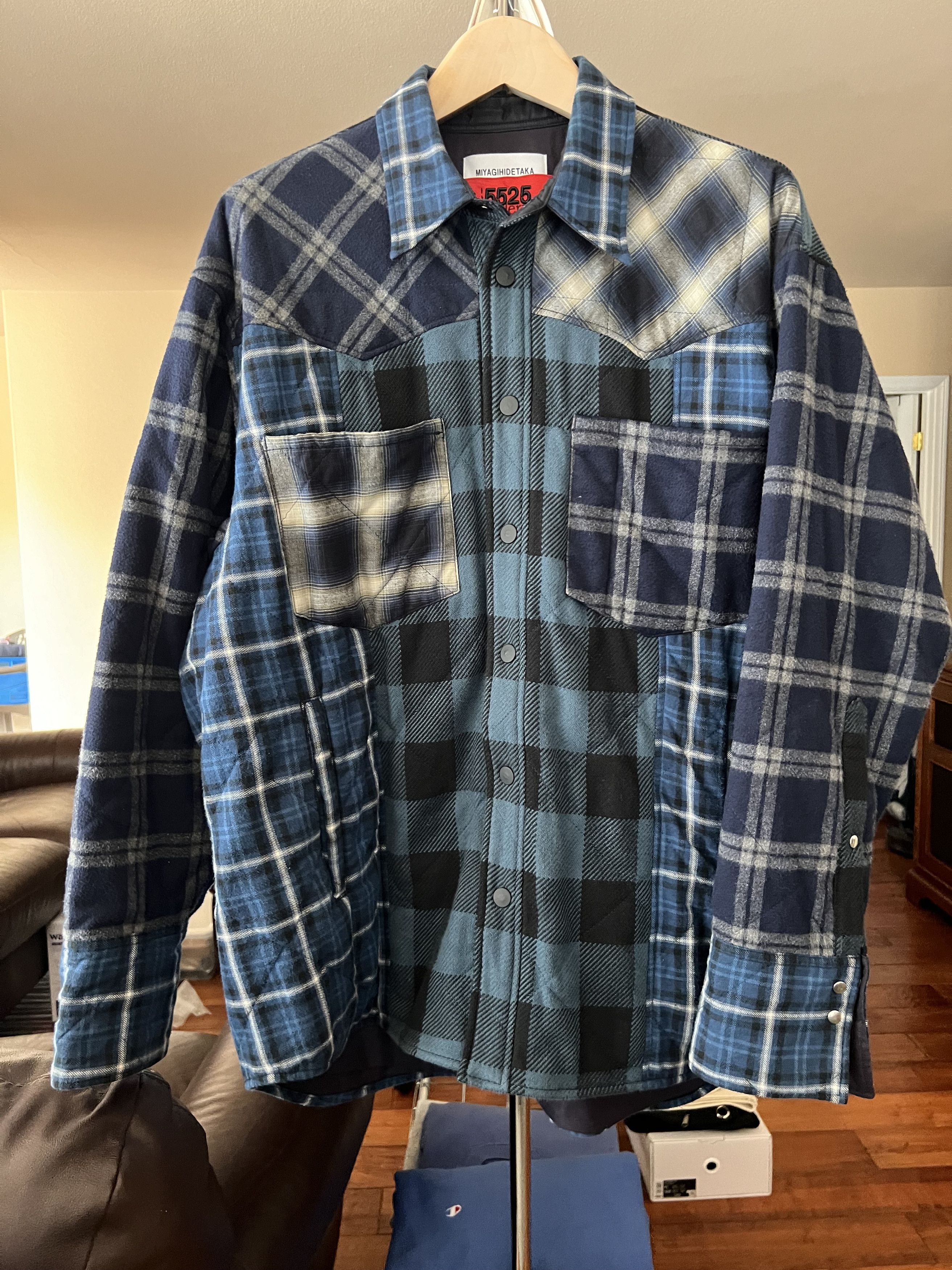 Other 5525gallery Flannel Plaid Jacket Size US L / EU 52-54 / 3 - 1 Thumbnail