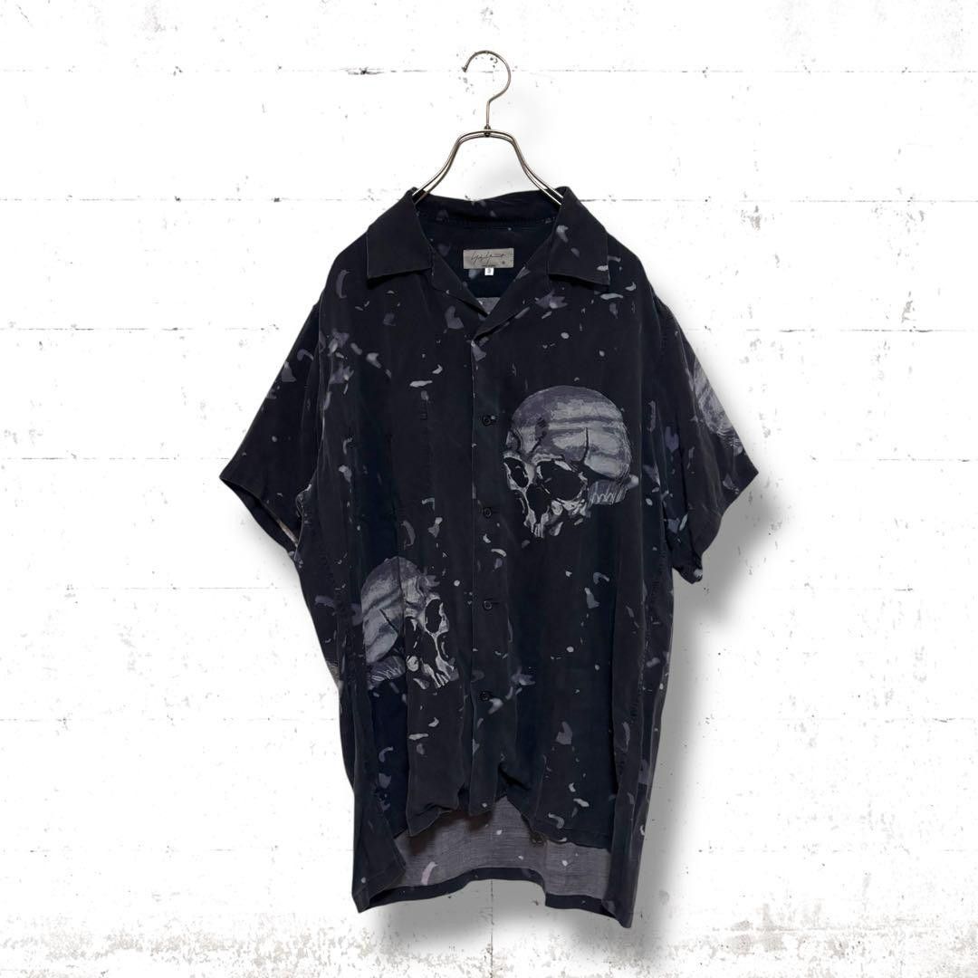 Yohji Yamamoto POUR HOMME skull printed shirts HW-B62-236 Size US L / EU 52-54 / 3 - 1 Thumbnail