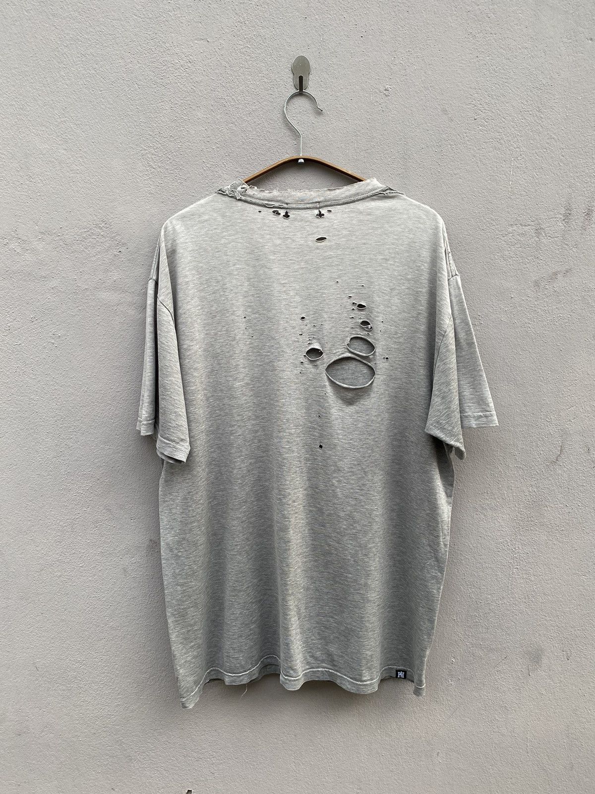 Hysteric Glamour 🔥Distressed/Rugged Hysteric Glamour Ripoff YSL Logo Tshirt Size US L / EU 52-54 / 3 - 9 Thumbnail