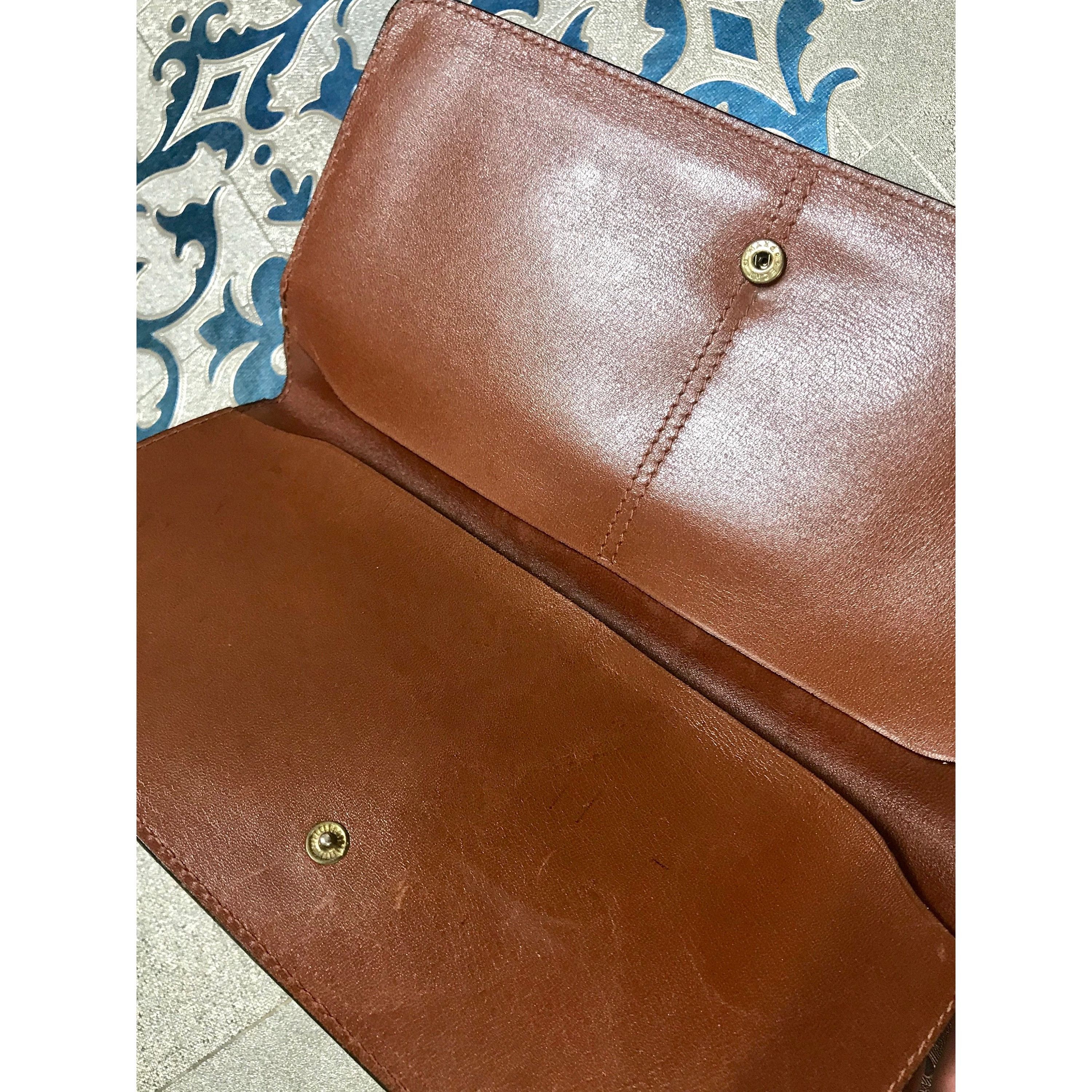 Bally Vintage Bally black and brown wallet with B logo motif. Size ONE SIZE - 8 Thumbnail