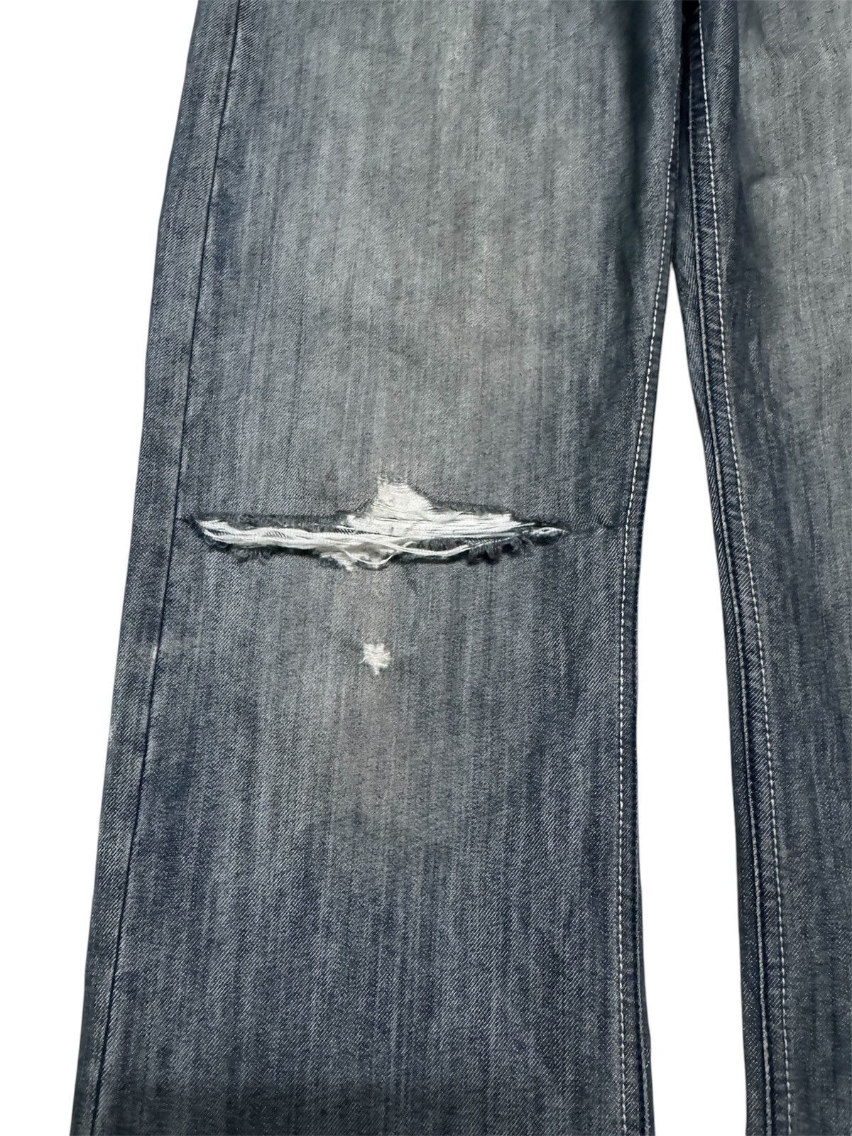 Tornado Mart GRUNGE VINTAGE JAPANESE DISTRESSED STONED WASHED Size US 29 - 6 Thumbnail