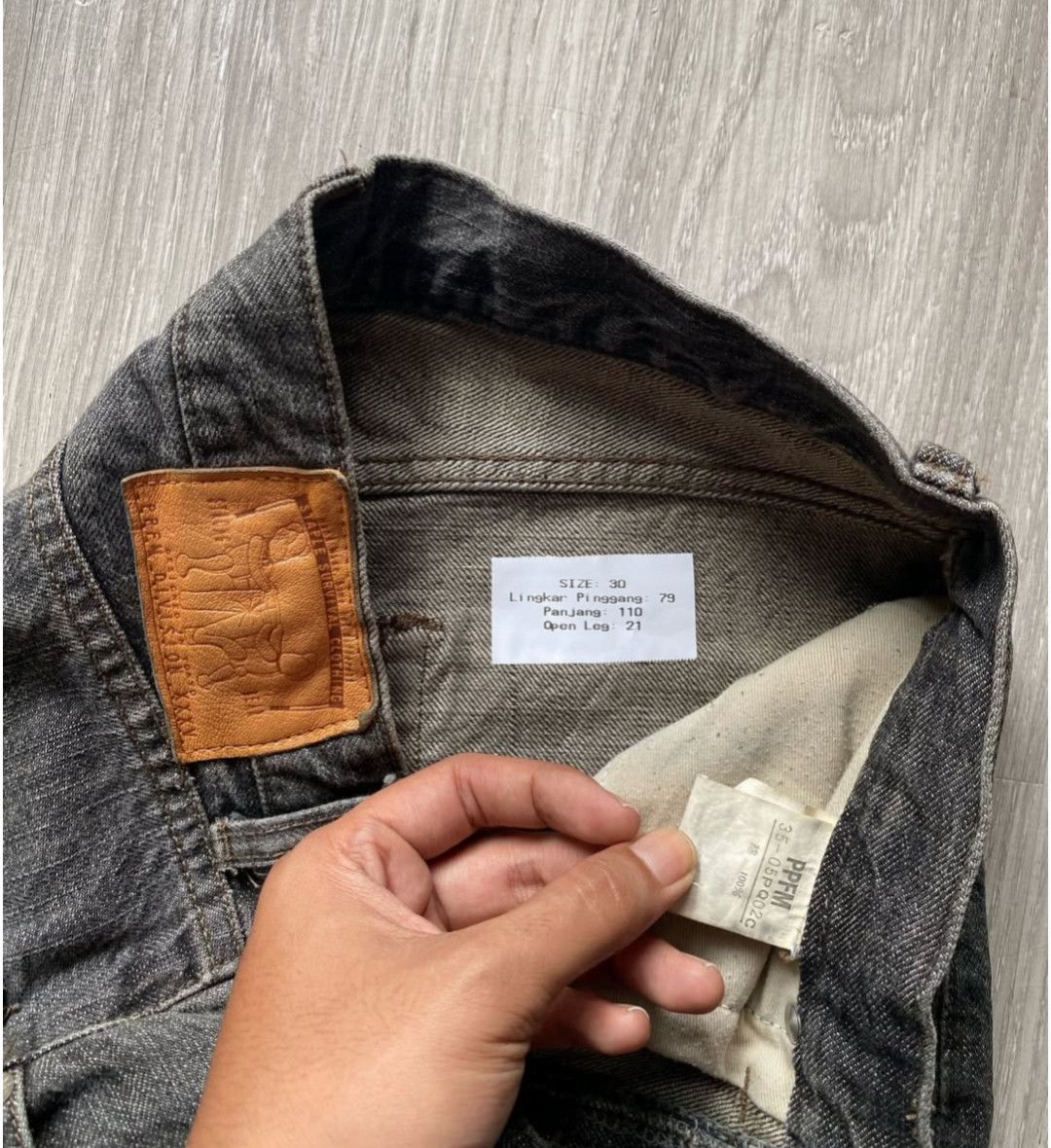 PPFM Popfm ripped jeans Size US 30 / EU 46 - 2 Thumbnail