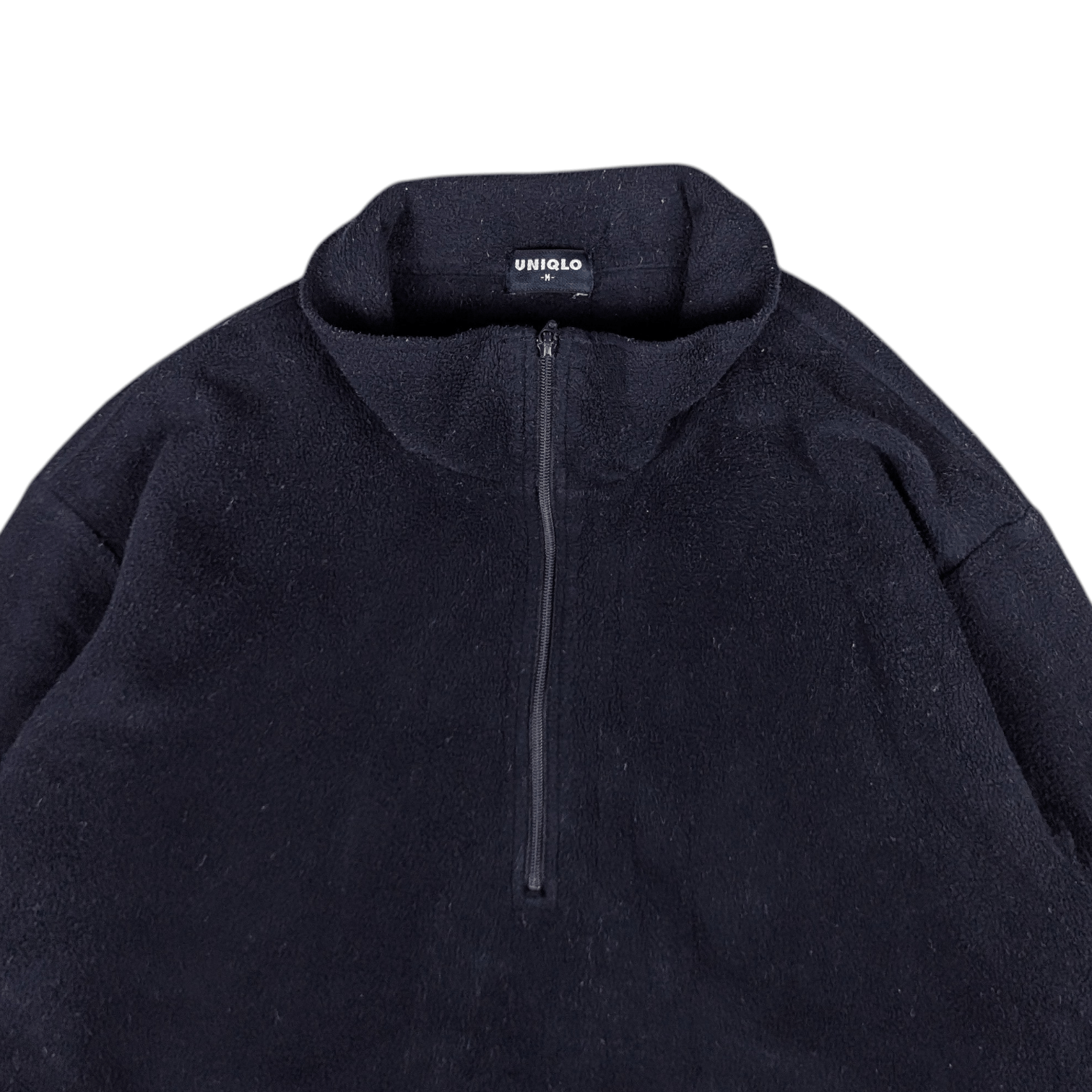 Uniqlo Vintage 90's UNIQLO Half Zipper Up Fleece Sweatshirts Size US M / EU 48-50 / 2 - 6 Thumbnail