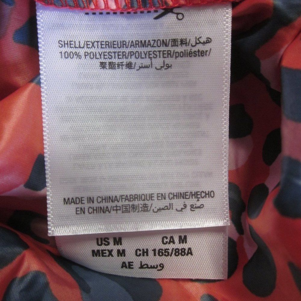 Juicy Couture Juicy Couture Psycho Red Hyper Leopard Nylon Track Jacket Si Size M / US 6-8 / IT 42-44 - 14 Thumbnail