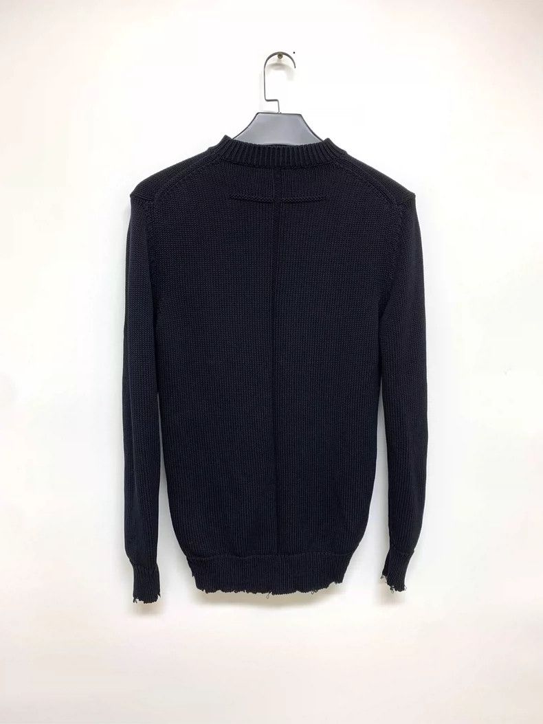Givenchy Givenchy Black Letter Logo Jacquard Knit Sweater 2505-Nexta Size US XS / EU 42 / 0 - 2 Thumbnail