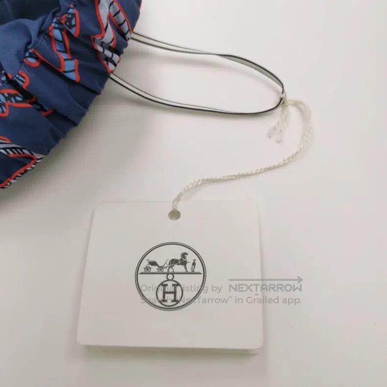 Hermes Hermes Blue printed shorts Size 24" / US 00 / IT 34 - 4 Thumbnail
