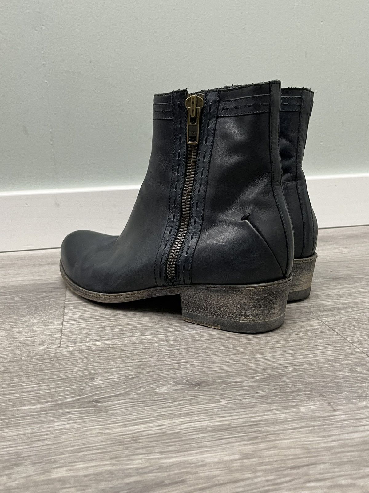 Costume National Double Zip Boot. Size US 8.5 / EU 41-42 - 16 Thumbnail