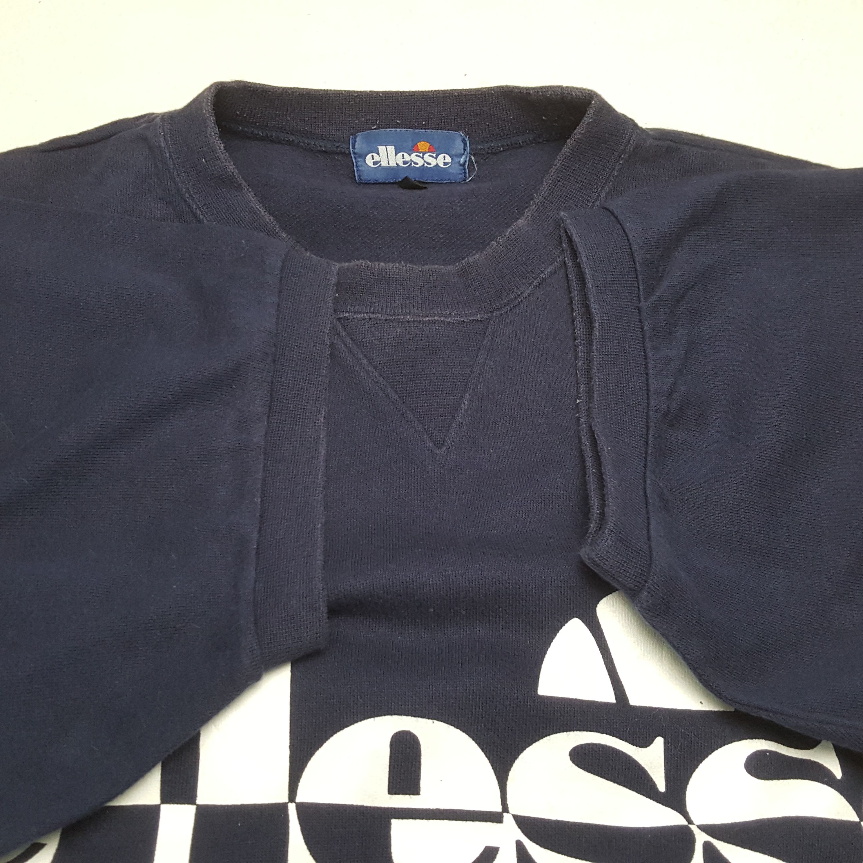 Ellesse × Vintage Vintage ELLESSE Italian Sportswear Brand Sweatshirt Size US L / EU 52-54 / 3 - 6 Thumbnail
