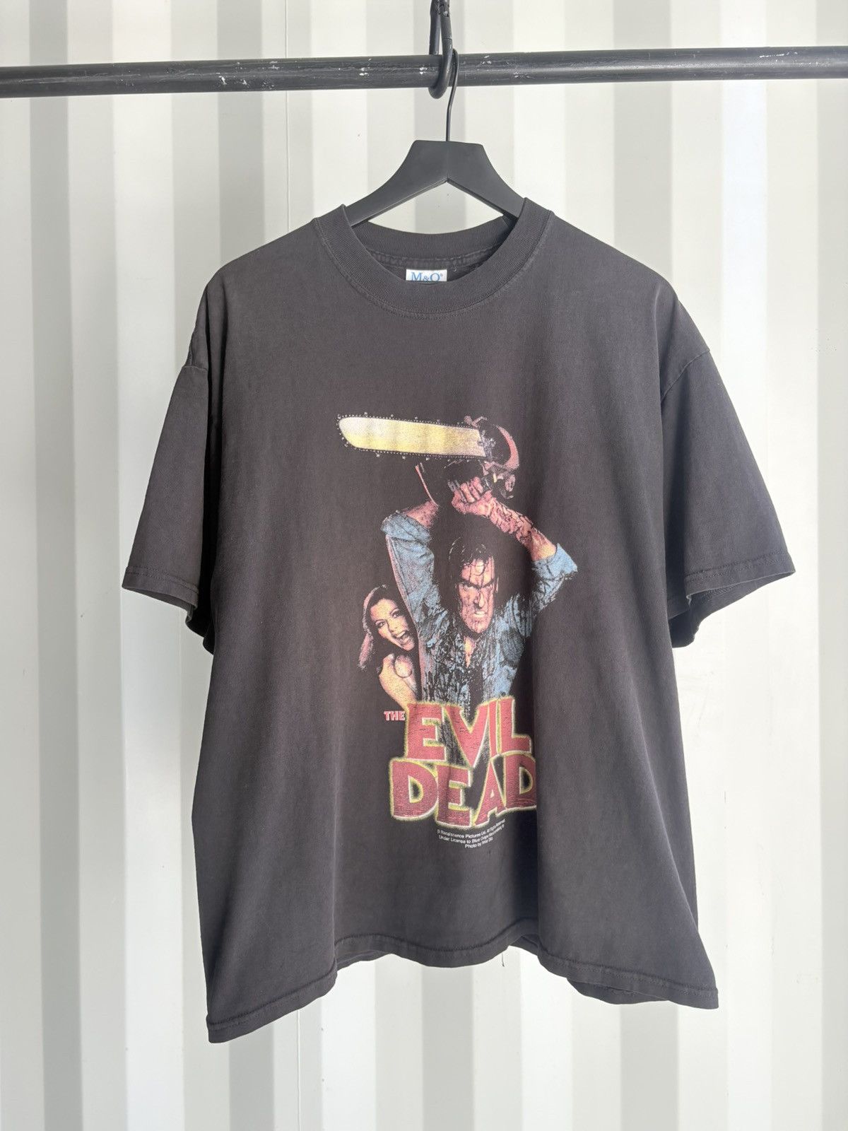 Vintage Thrashed Evil Dead Shirt Faded Distressed Grunge Band Size US XL / EU 56 / 4 - 1 Thumbnail