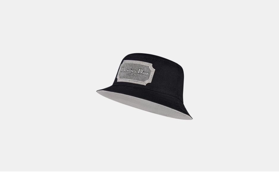 image of Dior O1W1Db10424 Size: Os Bucket Hats In Black, Men's