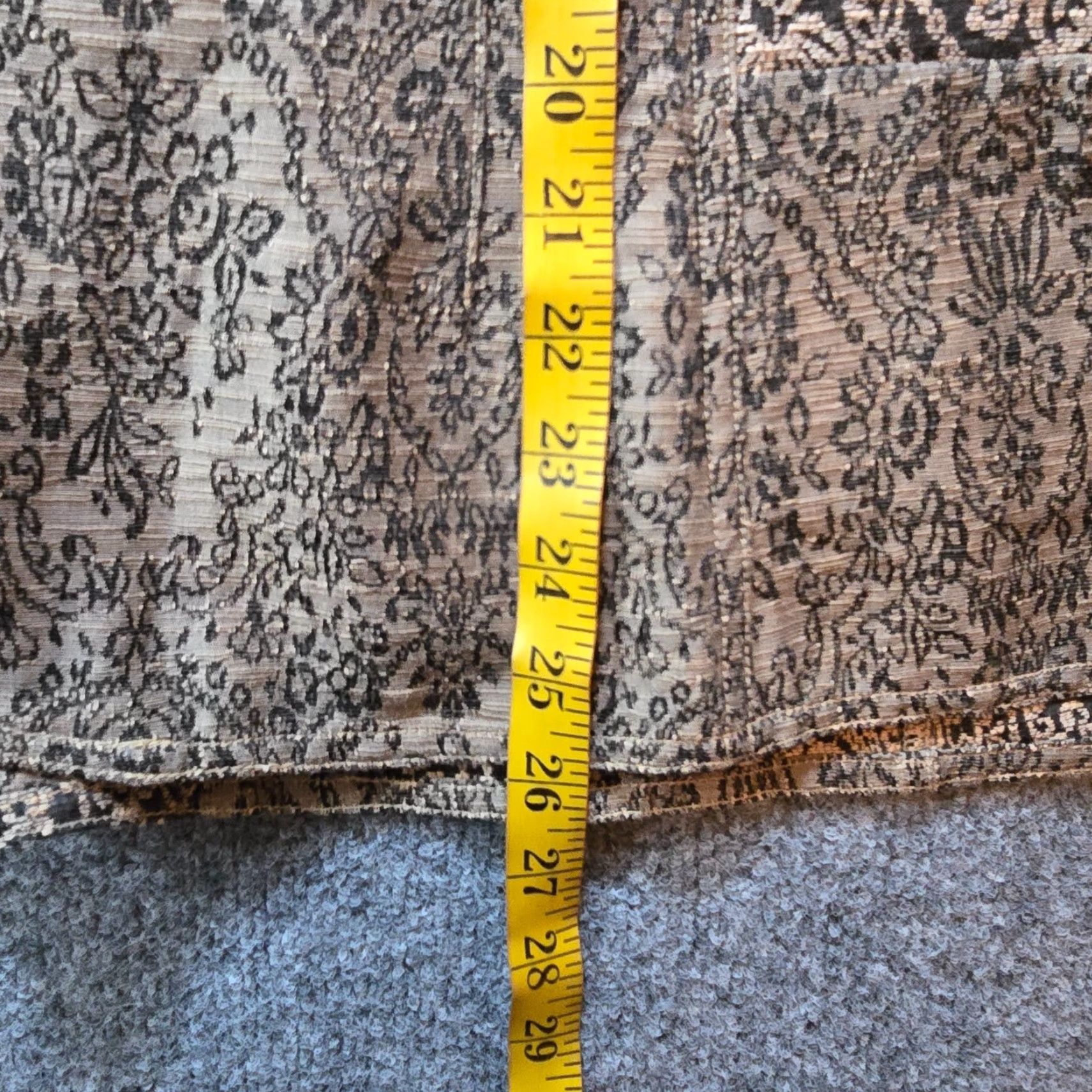 J. Jill VINTAGE J. Jill Blazer Jacket Womens 26W Beige Floral Button Career Capsule Twill Plus Modern Classics Womens Size 4XL / US 24-26 - 7 Thumbnail