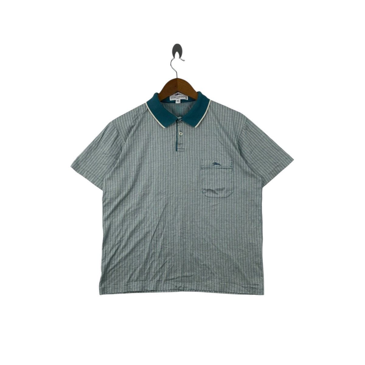 Longchamp Vintage Longchamp Japan Tee Shirt Size US M / EU 48-50 / 2 - 1 Thumbnail