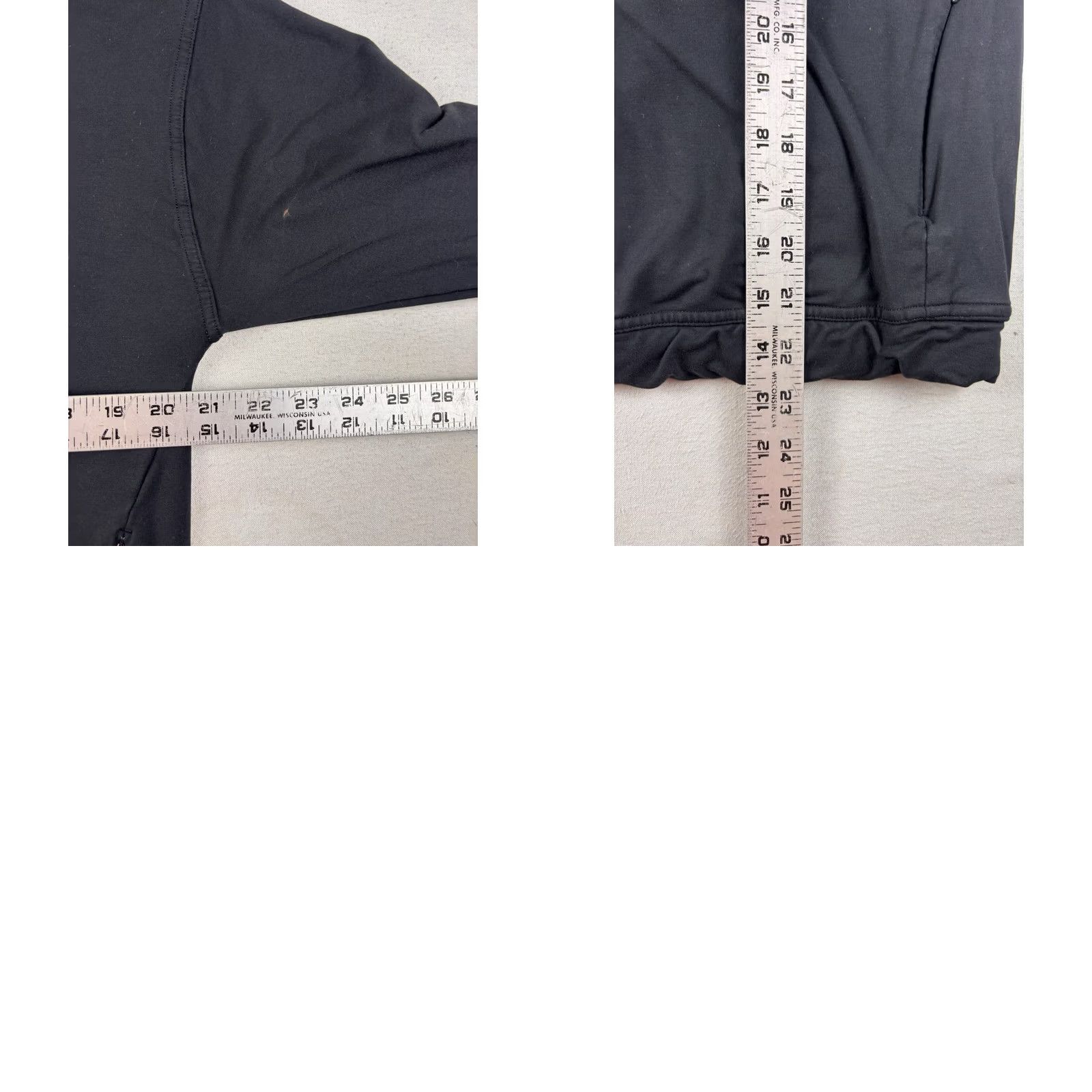 Lululemon LULULEMON Sweatshirt Women’s 10 Black Twisted & Tucked Pullover Hoodie Open Back Sweatshirt Open Back Size L / US 10 / IT 46 - 8 Thumbnail