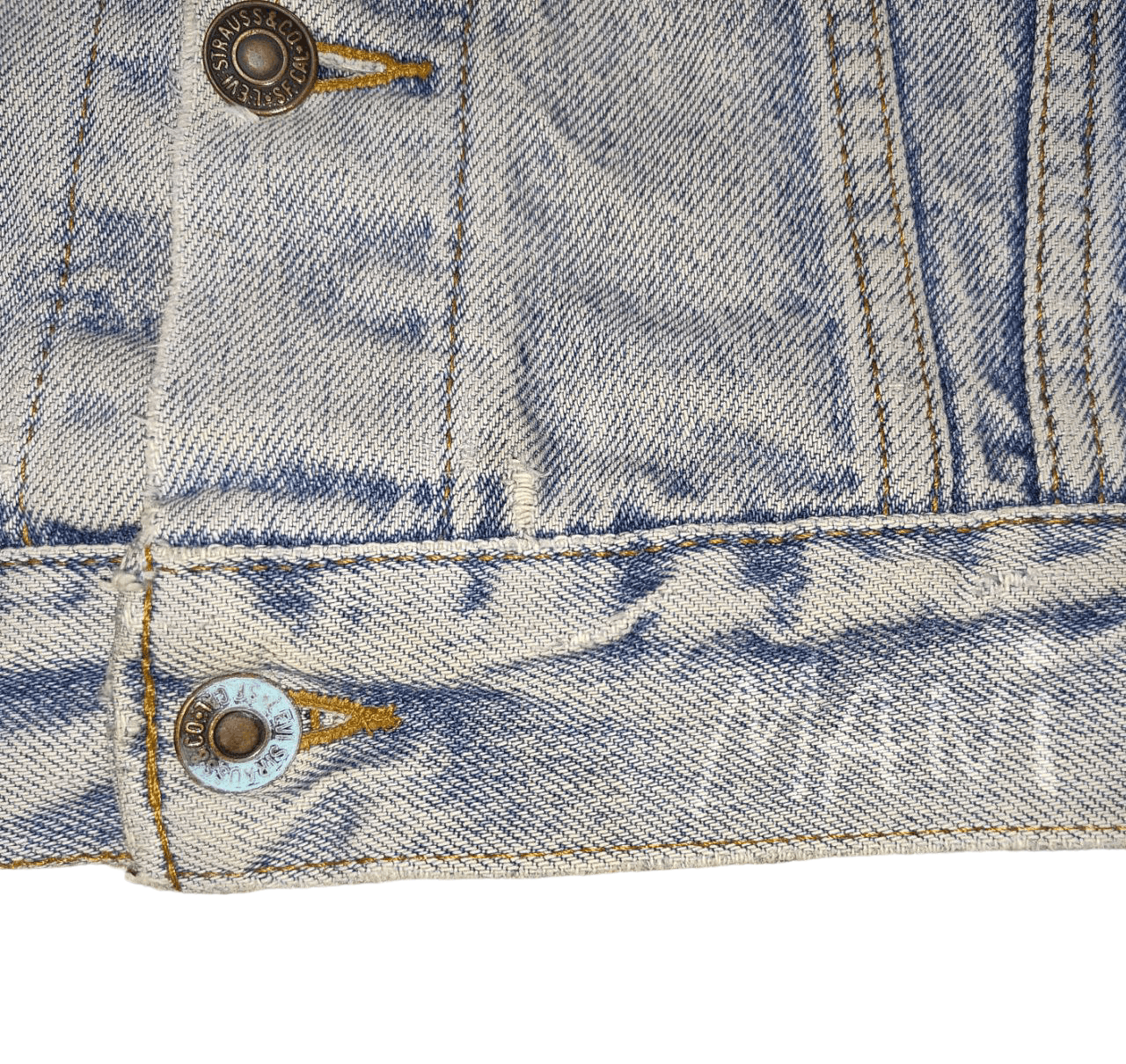 Levi's Vintage Clothing 80s Vintage Levi's Custom Denim Jacket Size M / US 6-8 / IT 42-44 - 3 Thumbnail