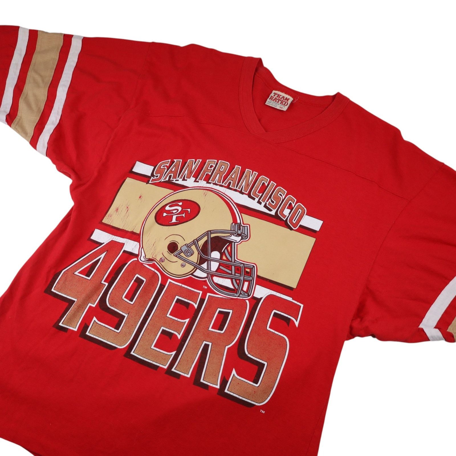 NFL × Vintage Vintage Team Rated San Francisco 49ers Graphic T Shirt Size US M / EU 48-50 / 2 - 2 Thumbnail